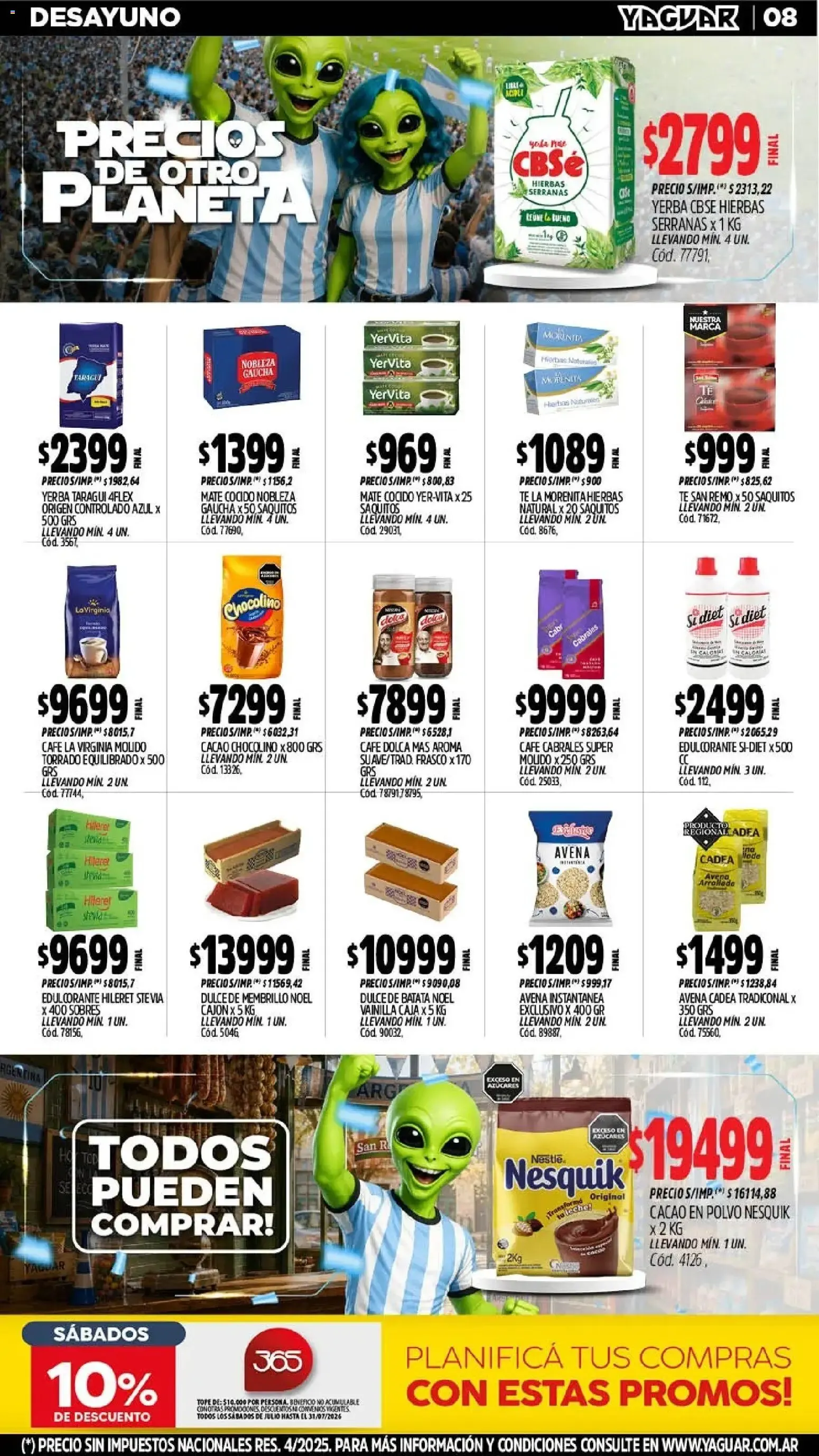 Ofertas de Yaguar - Oferta Semanal San Juan del 13/07/2026 - 18/07/2026 13 de julio al 18 de julio 2026 - Página 9 del catálogo