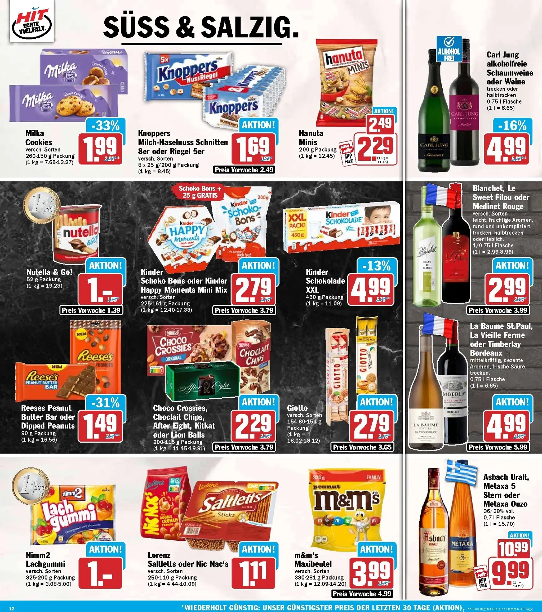 Hit Prospekt – von Montag 06.07.2026 bis Samstag 11.07.2026 von 6. Juli bis 11. Juli 2026 - Prospekt seite 12