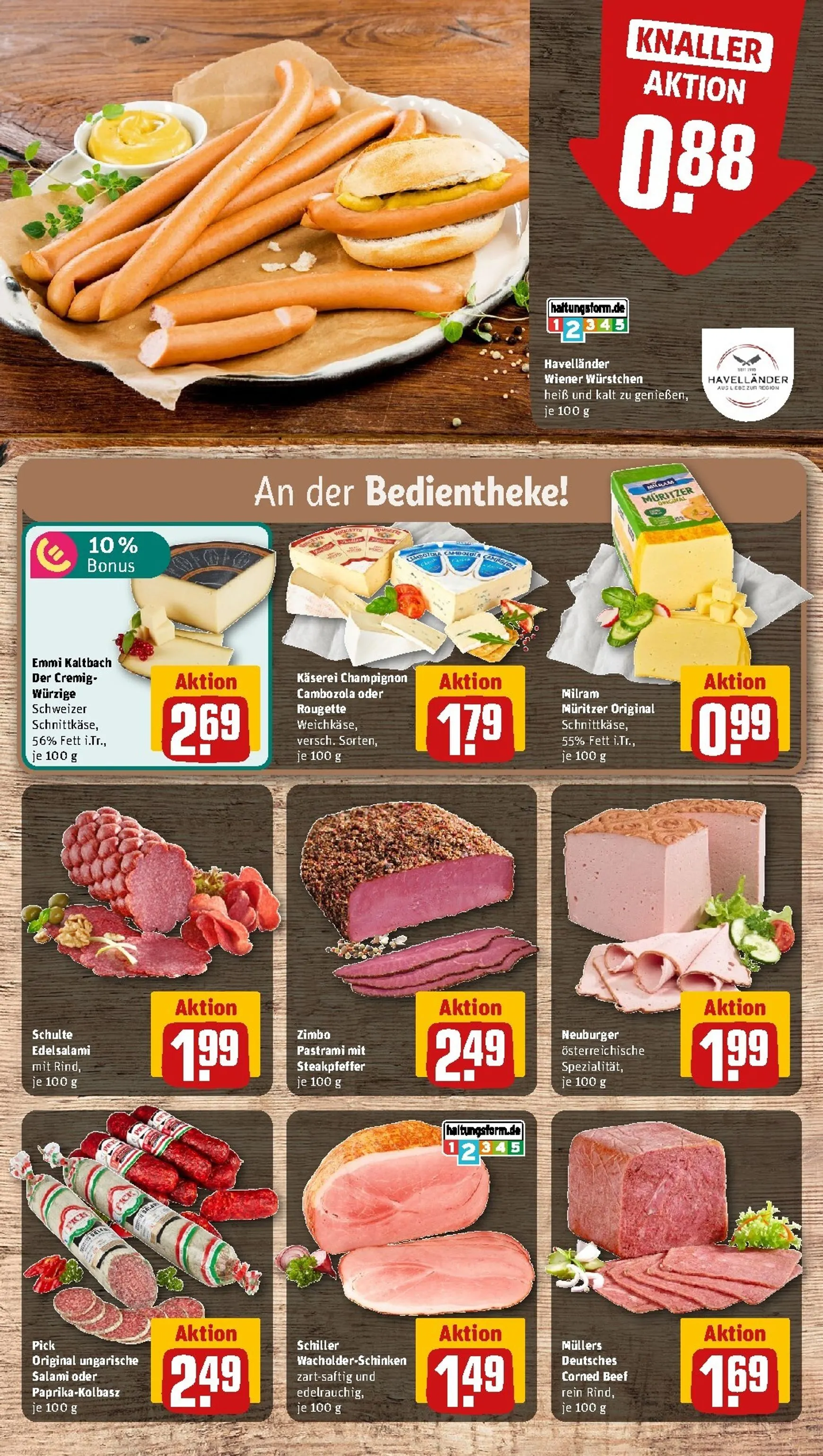 Die REWE Jubelwochen Mega Angebote, mega sparen! von 28. September bis 4. Oktober 2026 - Prospekt seite 14
