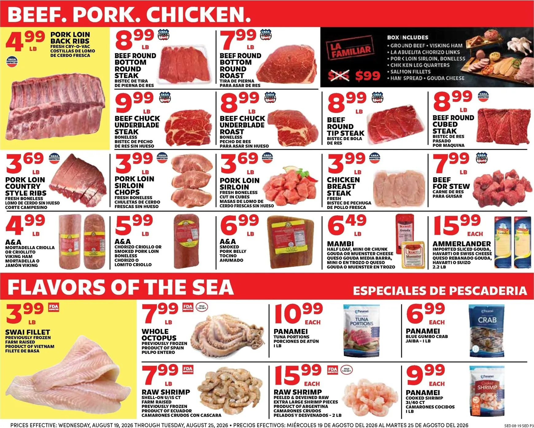Weekly promotion Sedano's: Back to School y Ofertas BOGO spanning from August 19 to August 25 2026 - Page 3 for Catalogue 365
