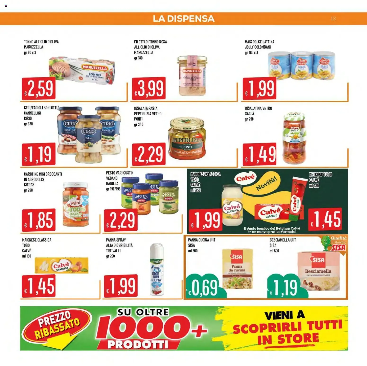 Nuovo SISA volantino Mercadò dal 01/10/2026 > offerte anteprima 🛍️ da 1 ottobre a 14 ottobre di 2026 - Pagina del volantino 13