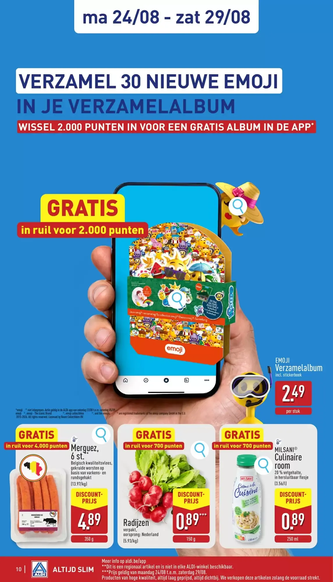 ALDI Folder van ma 24/08 t.e.m. zat 29/08 van 24 augustus tot 29 augustus 2026 - folder pagina 10