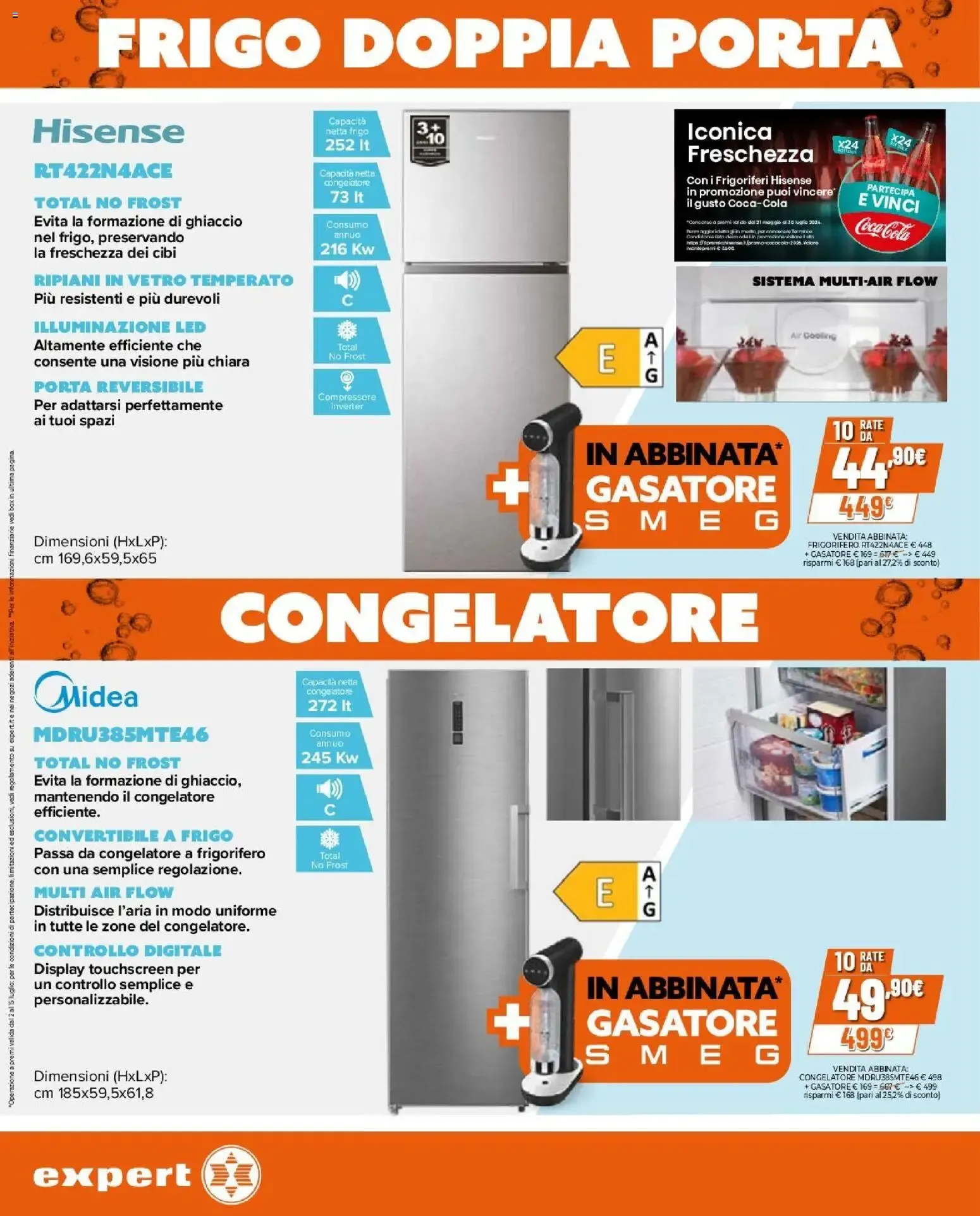 Nuovo Expert volantino Conserva meglio, vivi frizzante dal 16/07/2026 > offerte anteprima 🛍️ da 16 luglio a 29 luglio di 2026 - Pagina del volantino 8