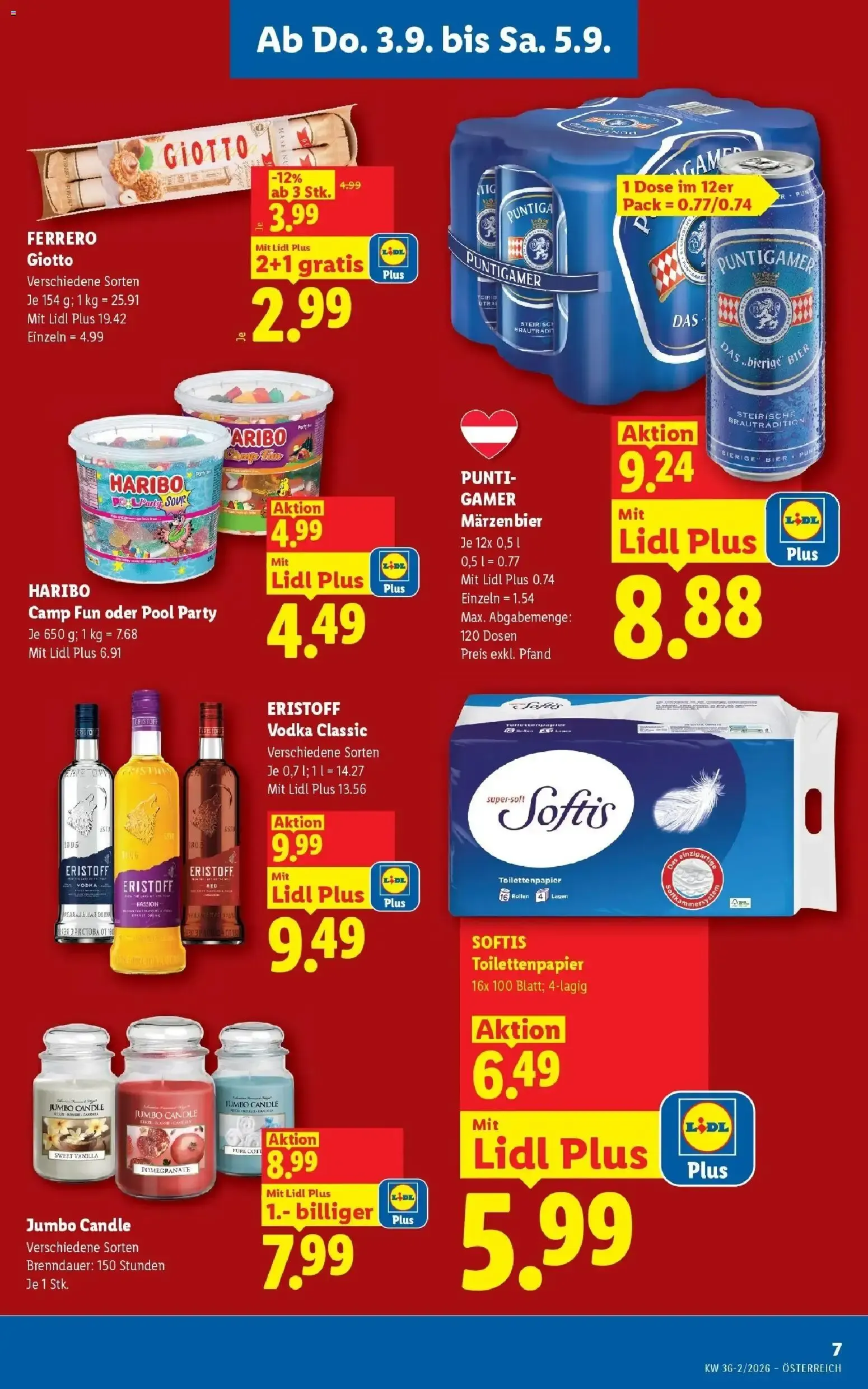 Lidl Ofertas del 03.09 al 05.09 von 3. September bis 5. September 2026 - Flugblätt seite 9