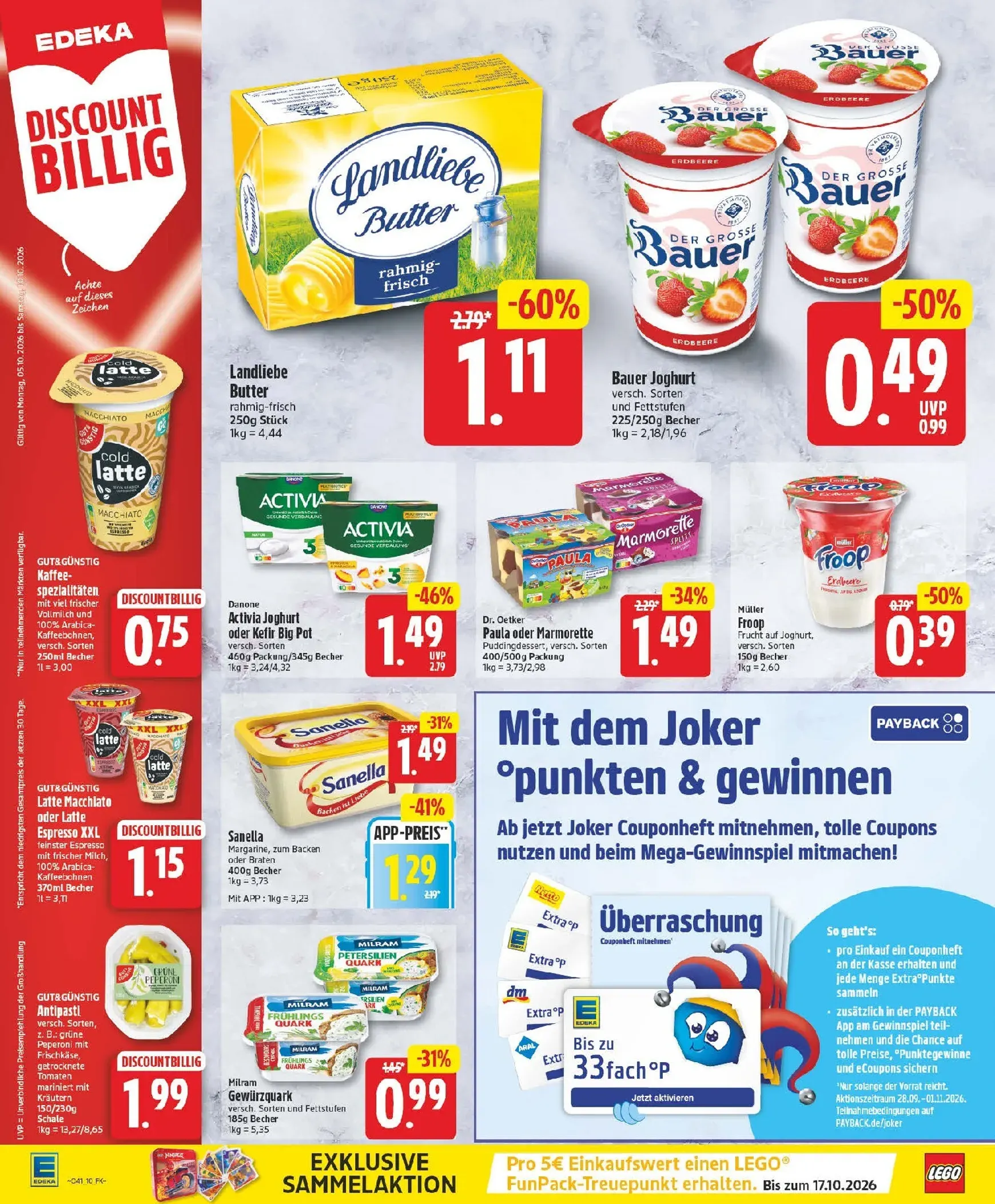 Edeka Prospekt nächste Woche – von Montag 05.10.2026 bis Samstag 10.10.2026 von 5. Oktober bis 10. Oktober 2026 - Prospekt seite 10