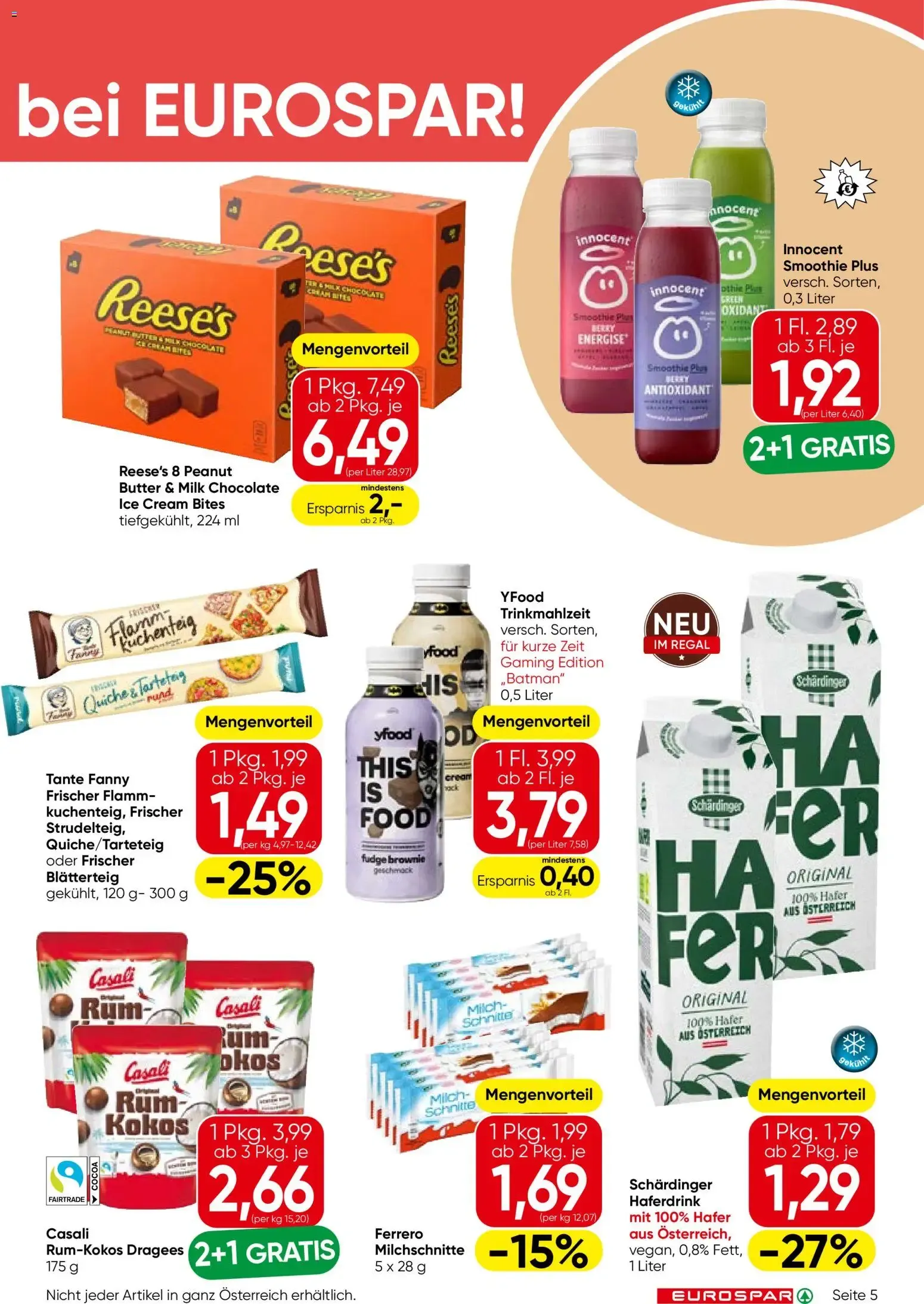 Eurospar Flugblatt von 27.08.2026 - Aktuelle Angebote von 27. August bis 9. September 2026 - Flugblätt seite  5