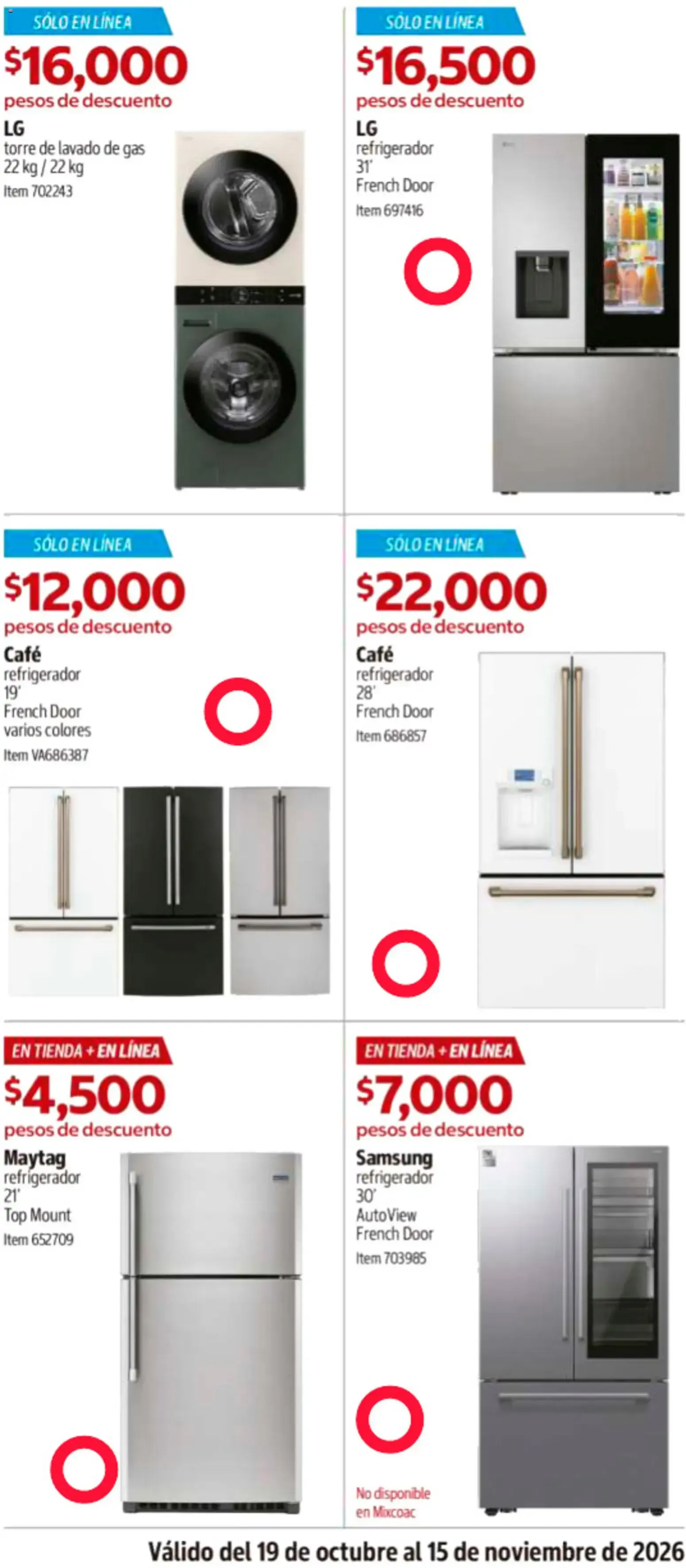 Catálogo de Catálogo COSTCO de 19/10/2026 - ofertas y promociones 19 de octubre al 15 de noviembre 2026 - Pagina 9