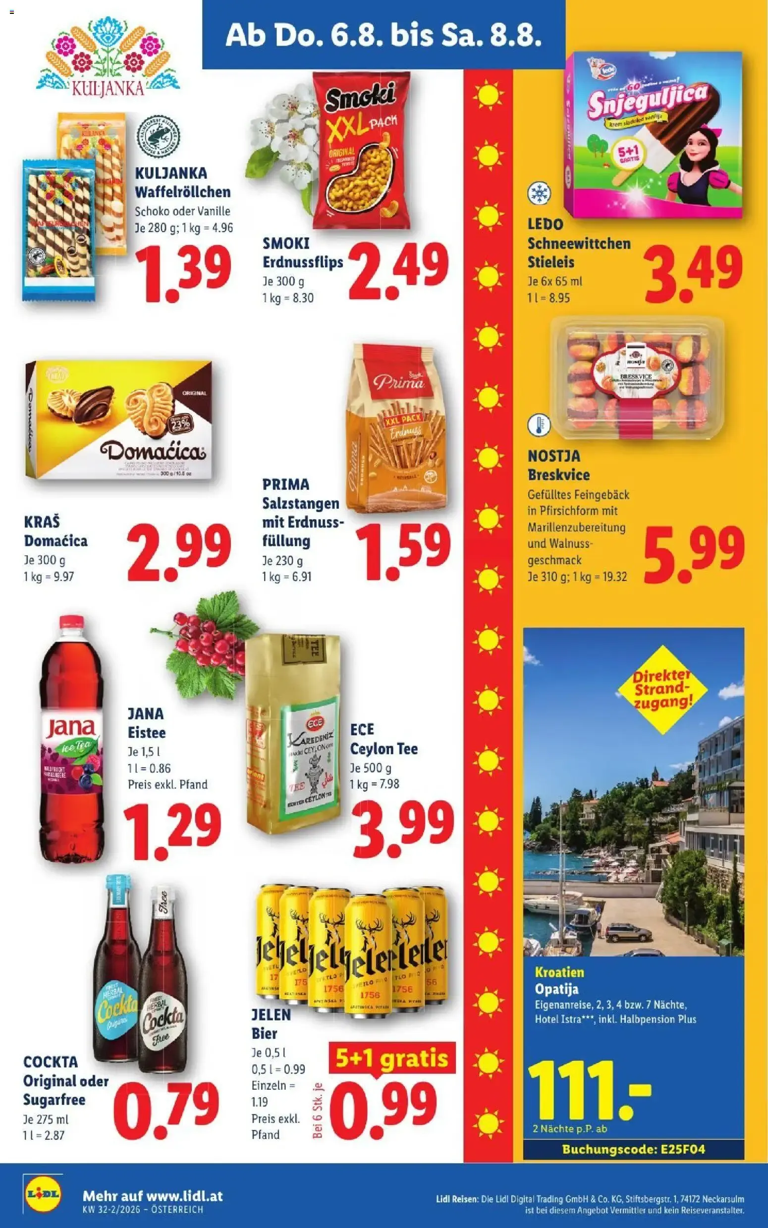 Mit Lidl Plus Österreichs günstigste Preise von 6. August bis 8. August 2026 - Flugblätt seite  18