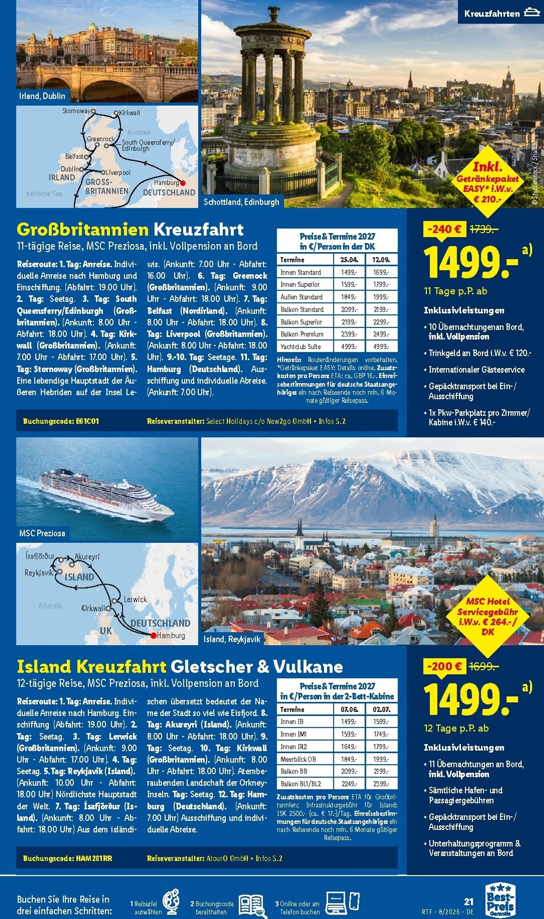 Lidl Kultur erleben & Sonne tanken von 12. August bis 15. September 2026 - Prospekt seite 21