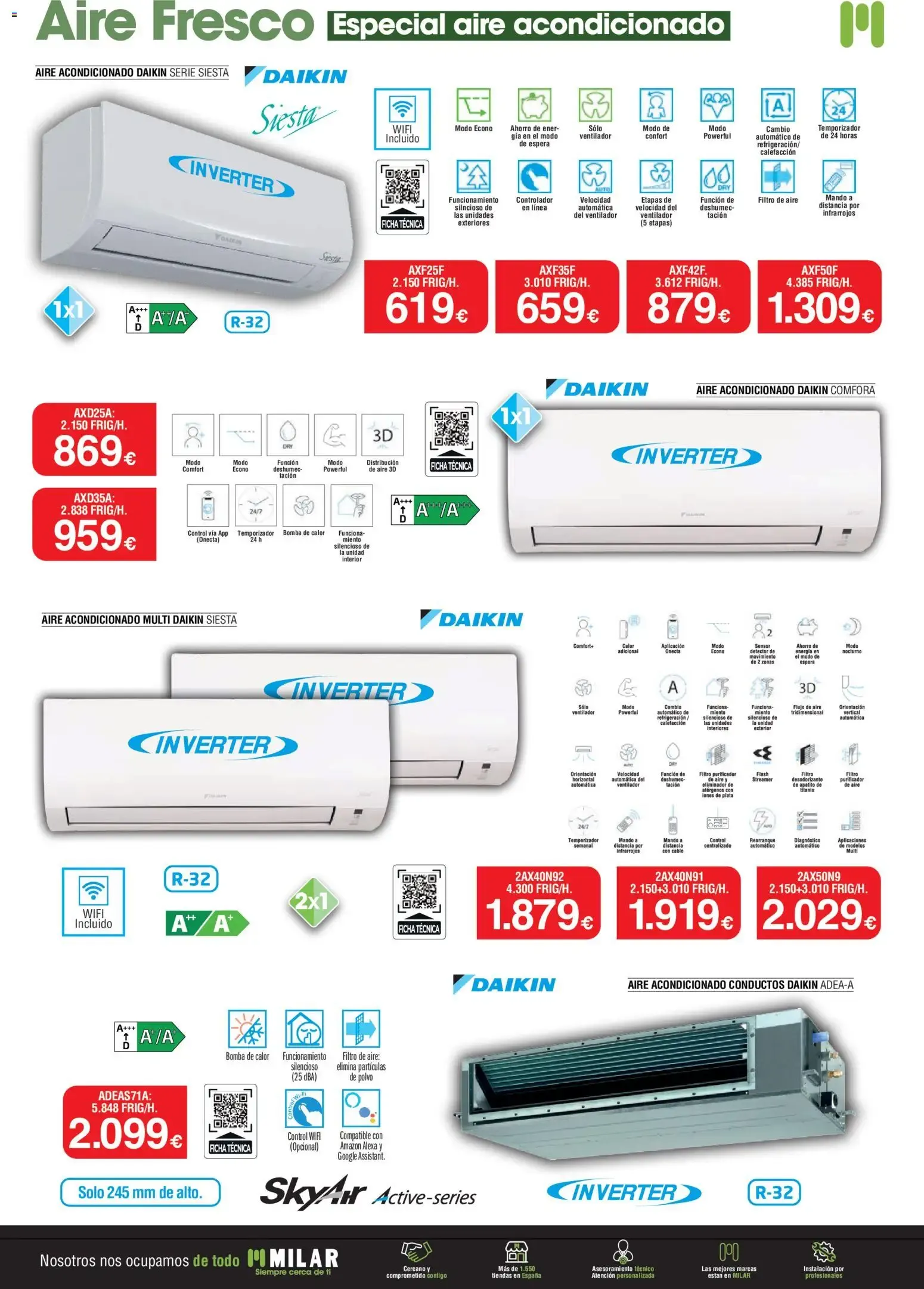Catálogo de Milar Aire Fresco Especial aire acondicionado 13 de abril al 31 de julio 2026 - Página 2