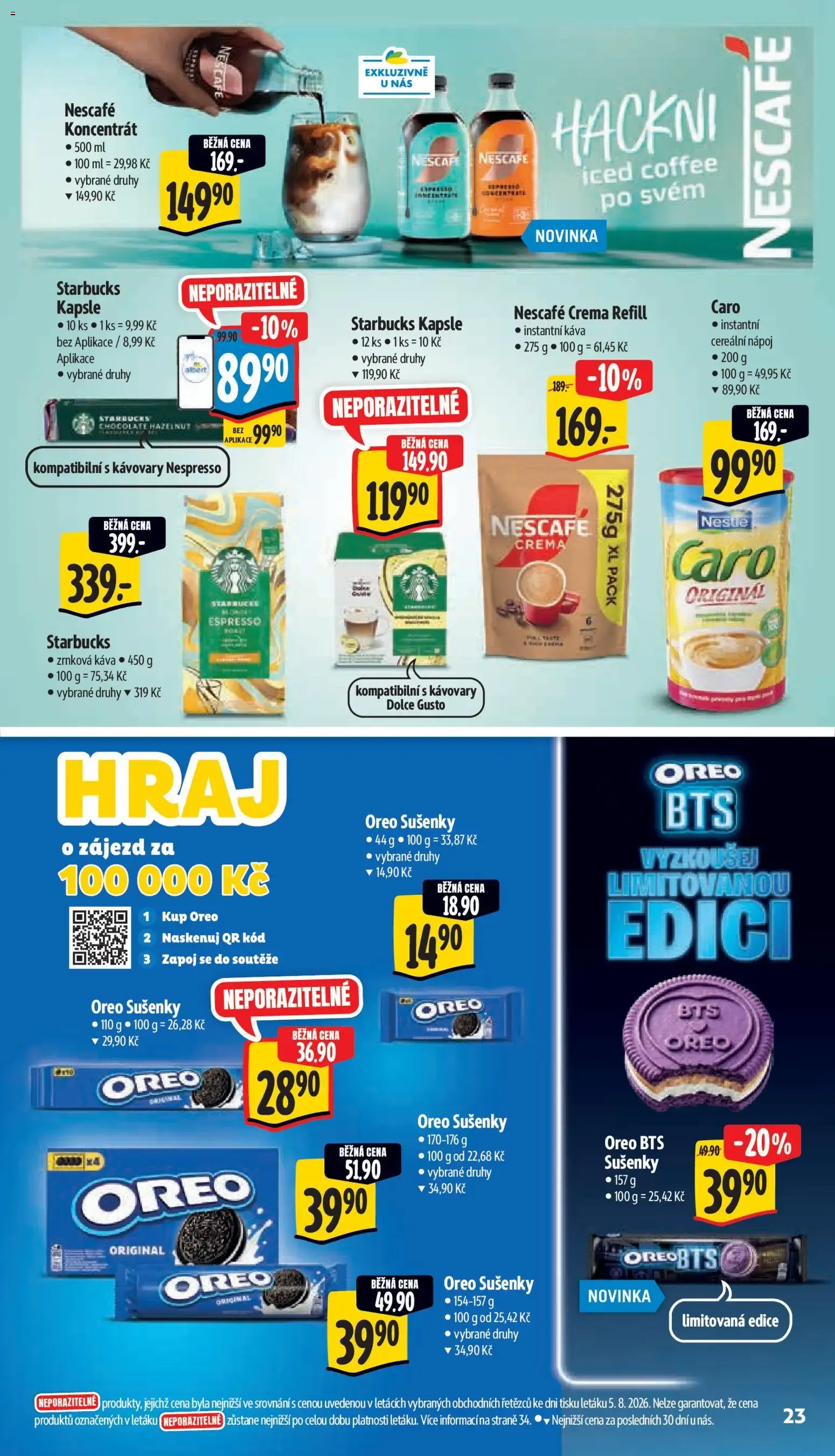Albert leták - Hypermarket - Strakonice od 12.08.2026 - Akční leták - 12. srpna 18. srpna 2026 - Page 33