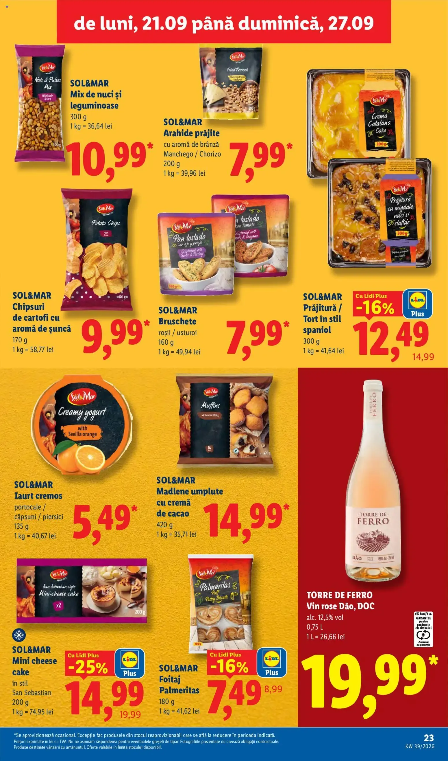 Catalog Catalog LIDL 21.09.2026 - Oferta și Revista online de la 21 septembrie până la 27 septembrie 2026 - Revista Pagina 23