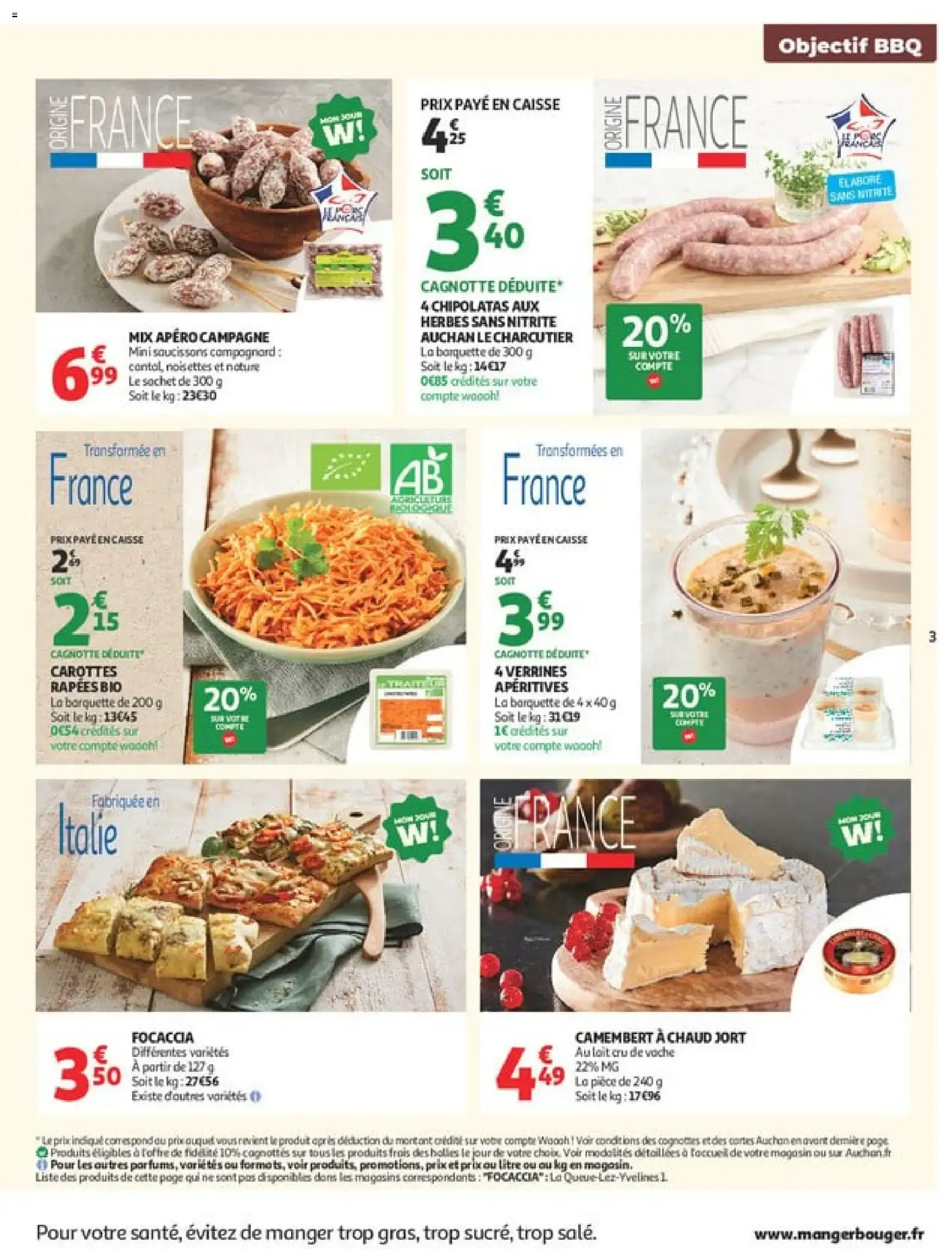 Auchan Supermarché: OBJECTIF BBQ du 30 juin au 11 juillet 2026 - Catalogue page 3
