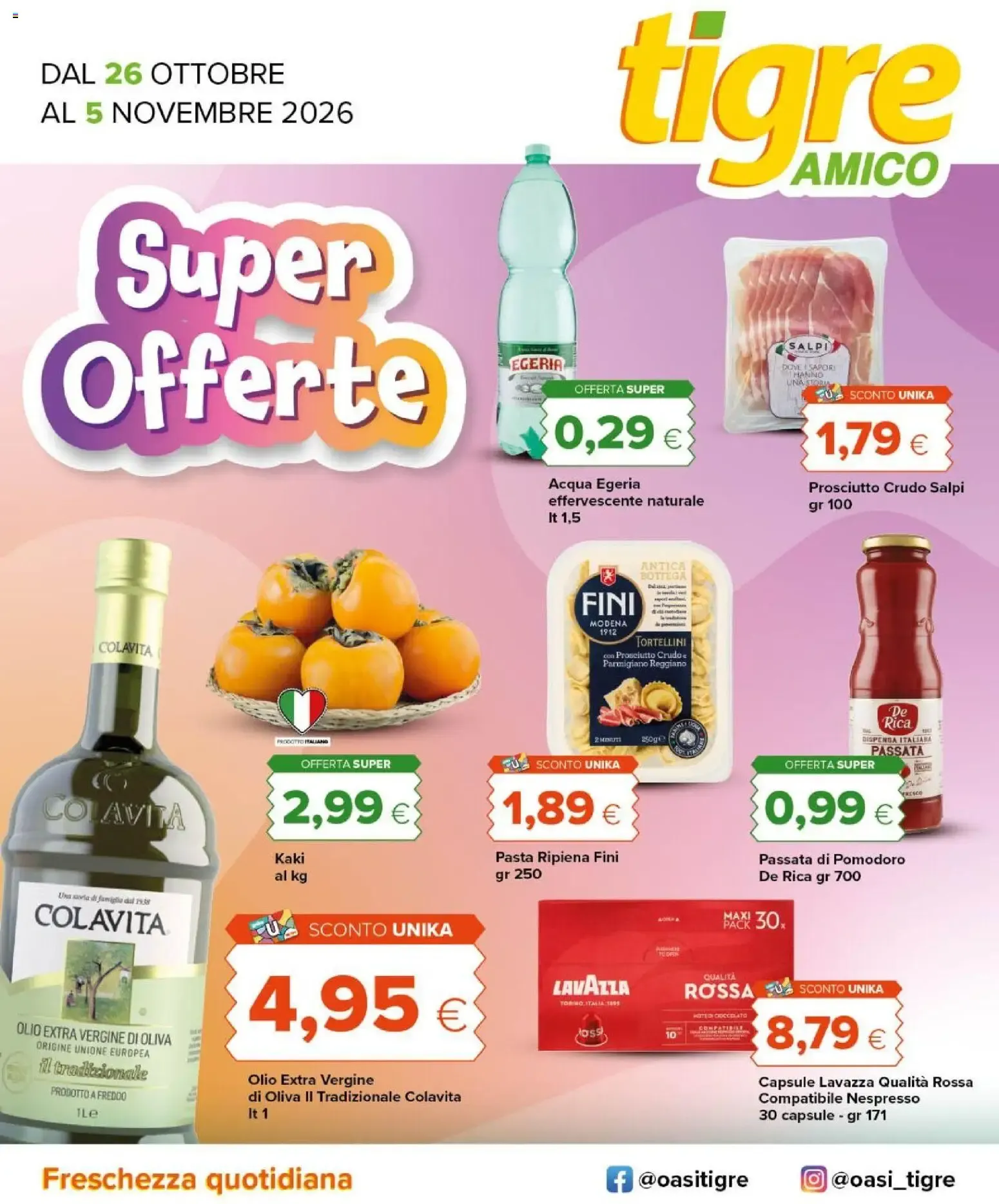 Nuovo Tigre volantino Amico dal 26/10/2026 > offerte anteprima 🛍️ da 26 ottobre a 5 novembre di 2026 - Pagina del volantino 1