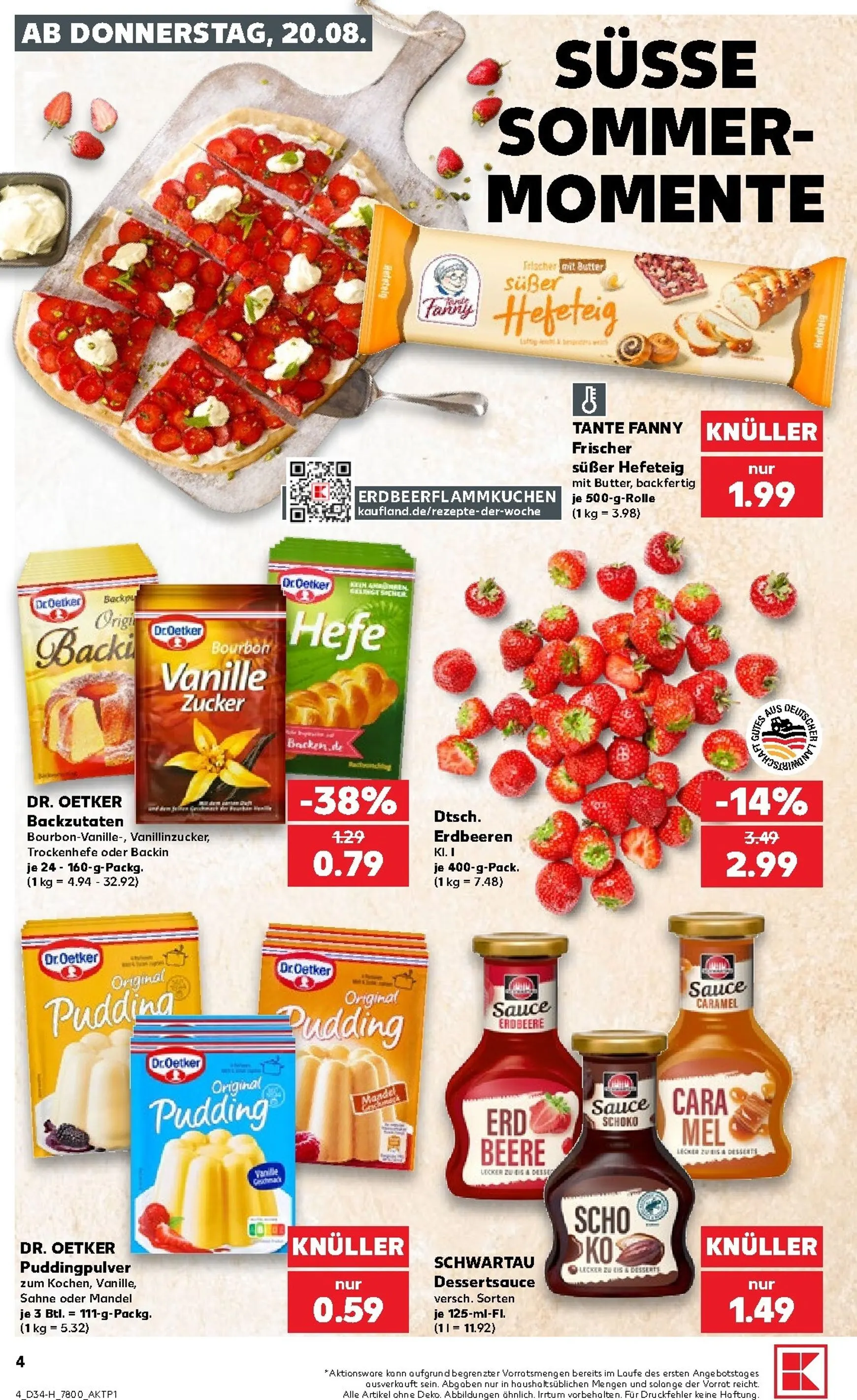 Kaufland - Neckarsulm Prospekt nächste Woche – von Donnerstag 20.08.2026 bis Mittwoch 26.08.2026 von 20. August bis 26. August 2026 - Prospekt seite 4