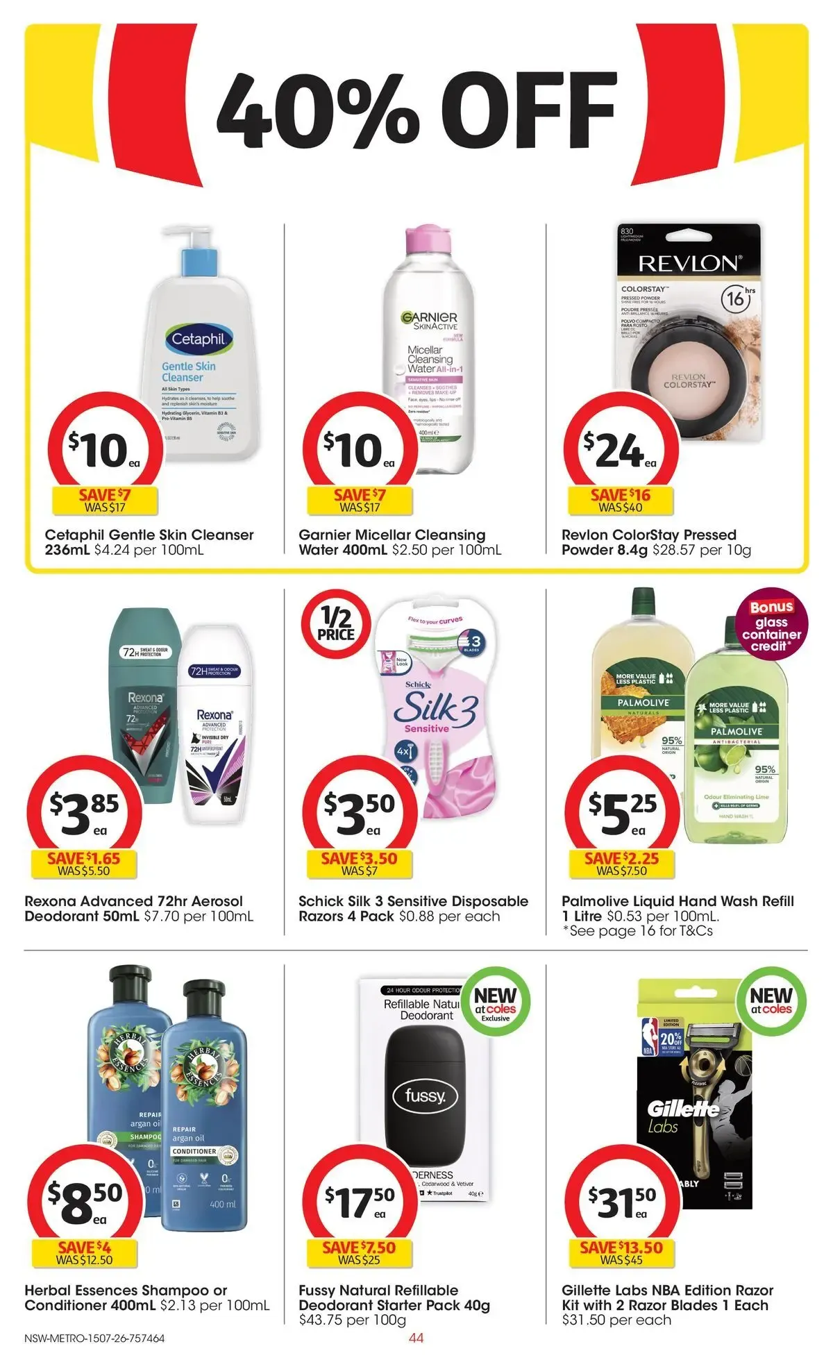 Coles catalogue valid from 15/07/2026 > Online Australia - Catalogue valid from 15 July to 21 July 2026 - page 44