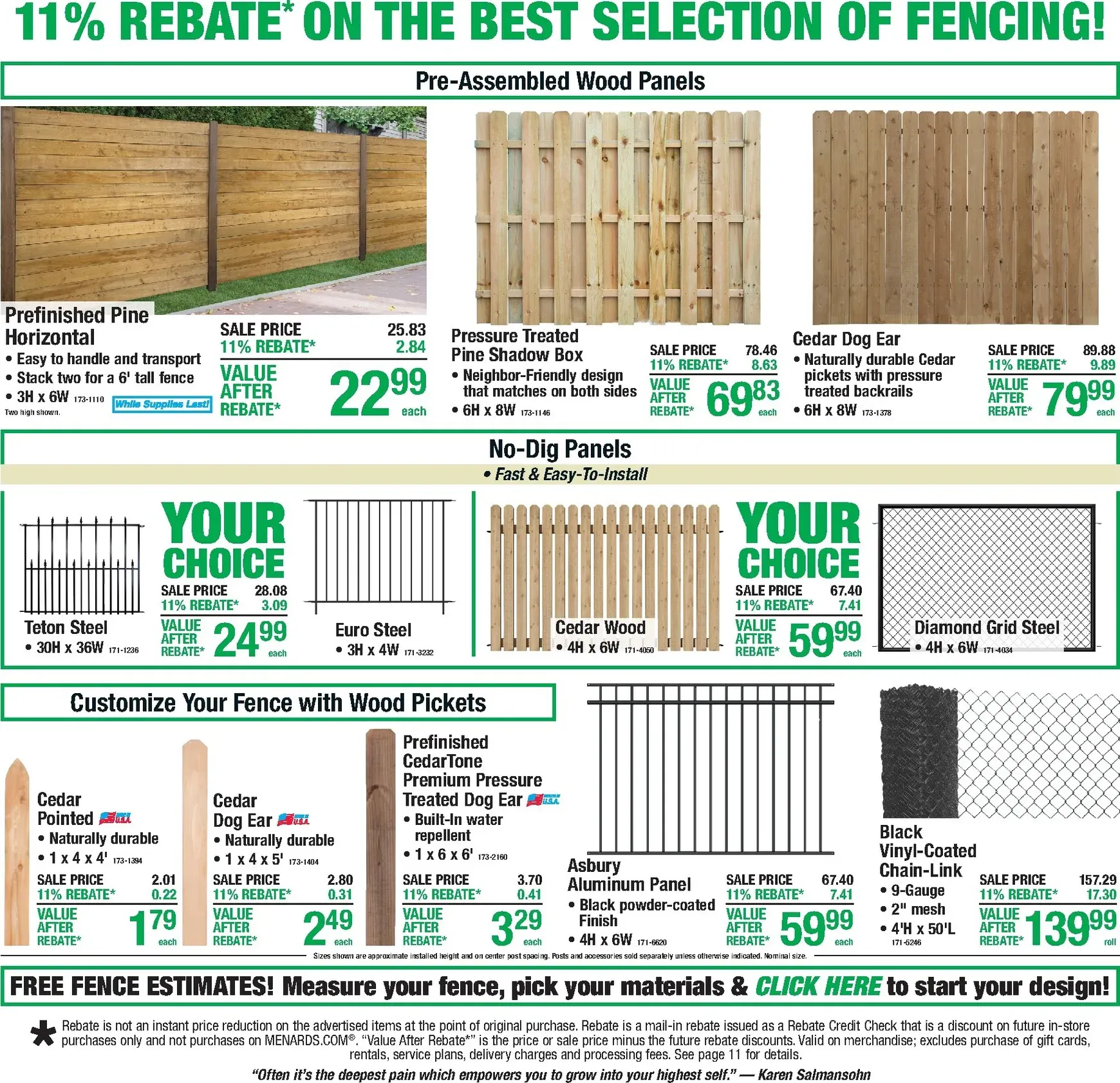 Weekly ad Menards - 11% Rebate on Everything! from August 6 to August 16 2026 - Page 8