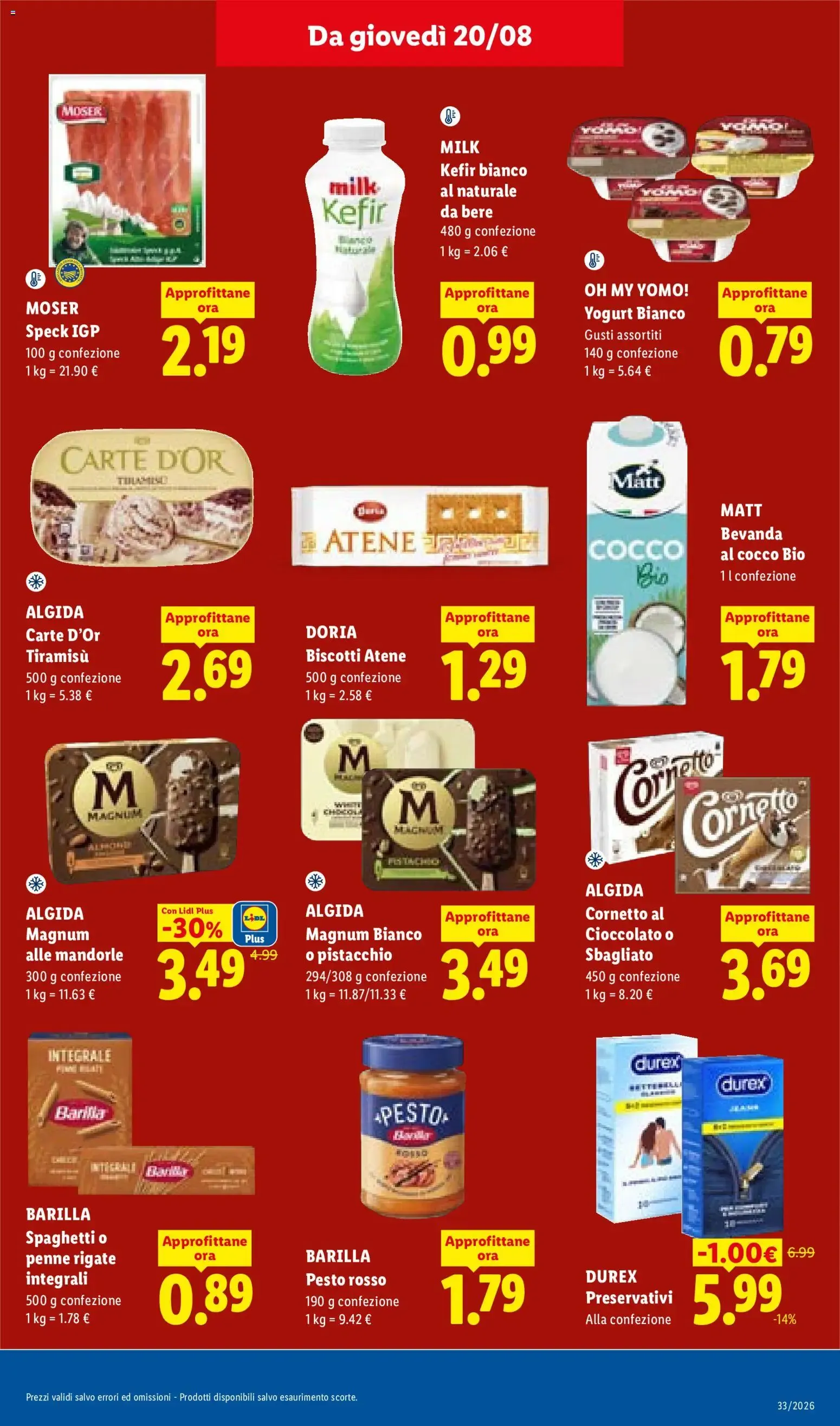 NUOVO LIDL volantino dal 20/08/2026 della prossima settimana da 20 agosto a 26 agosto di 2026 - Pagina del volantino 20