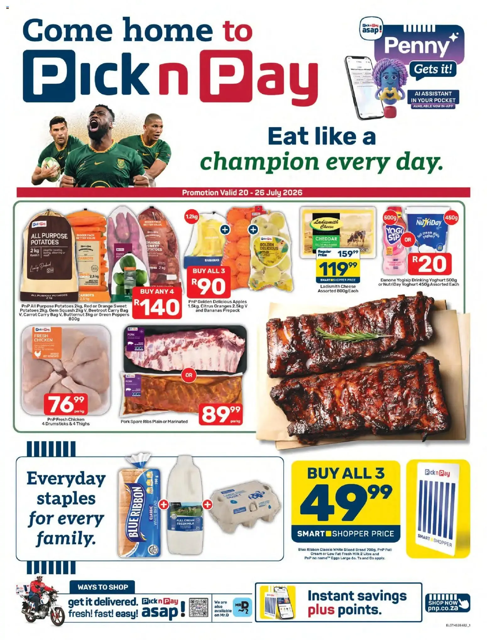 Pick n Pay: Promoción Válida 20 - 26 Julio 2026