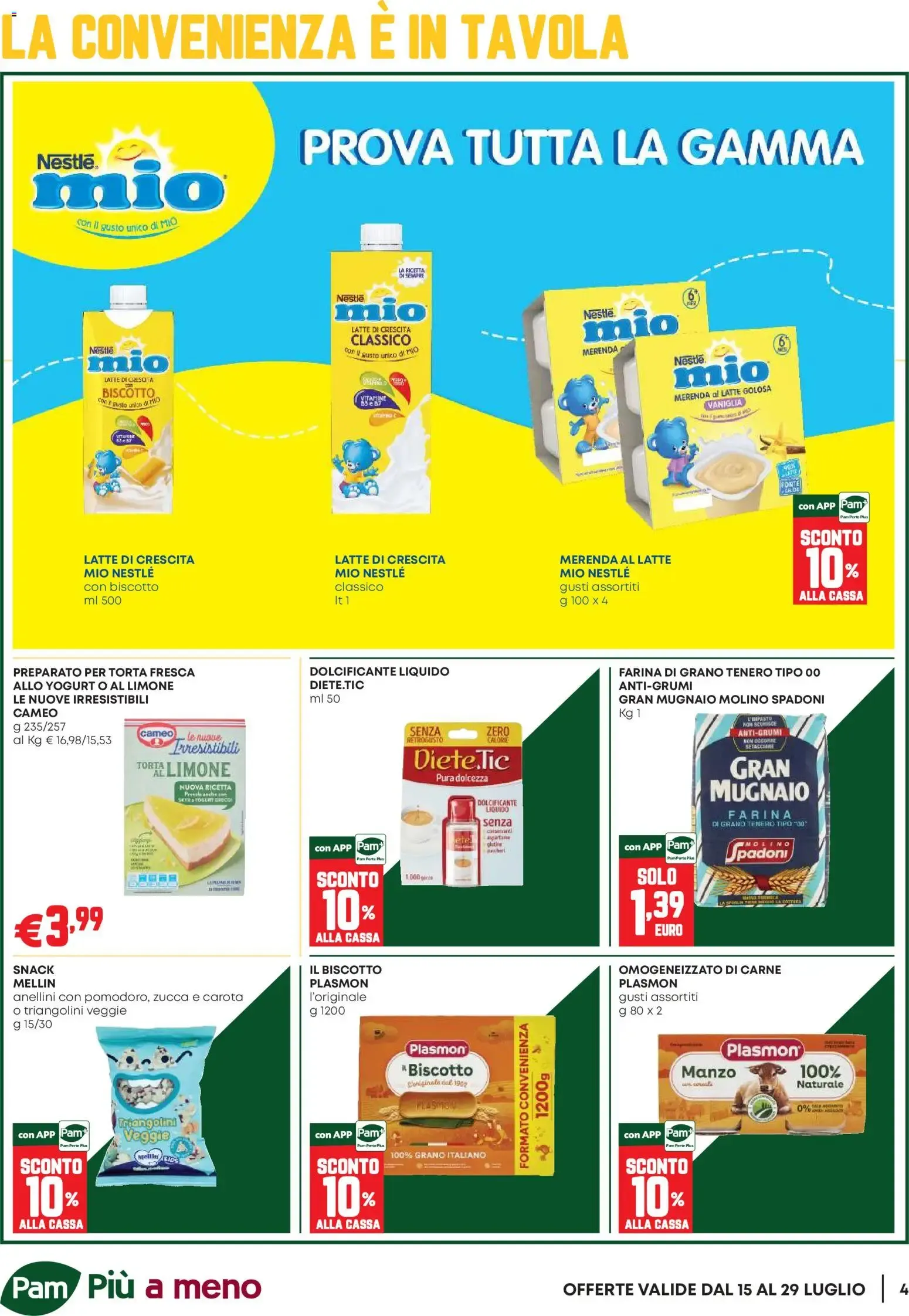 Nuovo PAM volantino Occasioni Extra dal 16/07/2026 > offerte anteprima 🛍️ da 16 luglio a 29 luglio di 2026 - Pagina del volantino 4