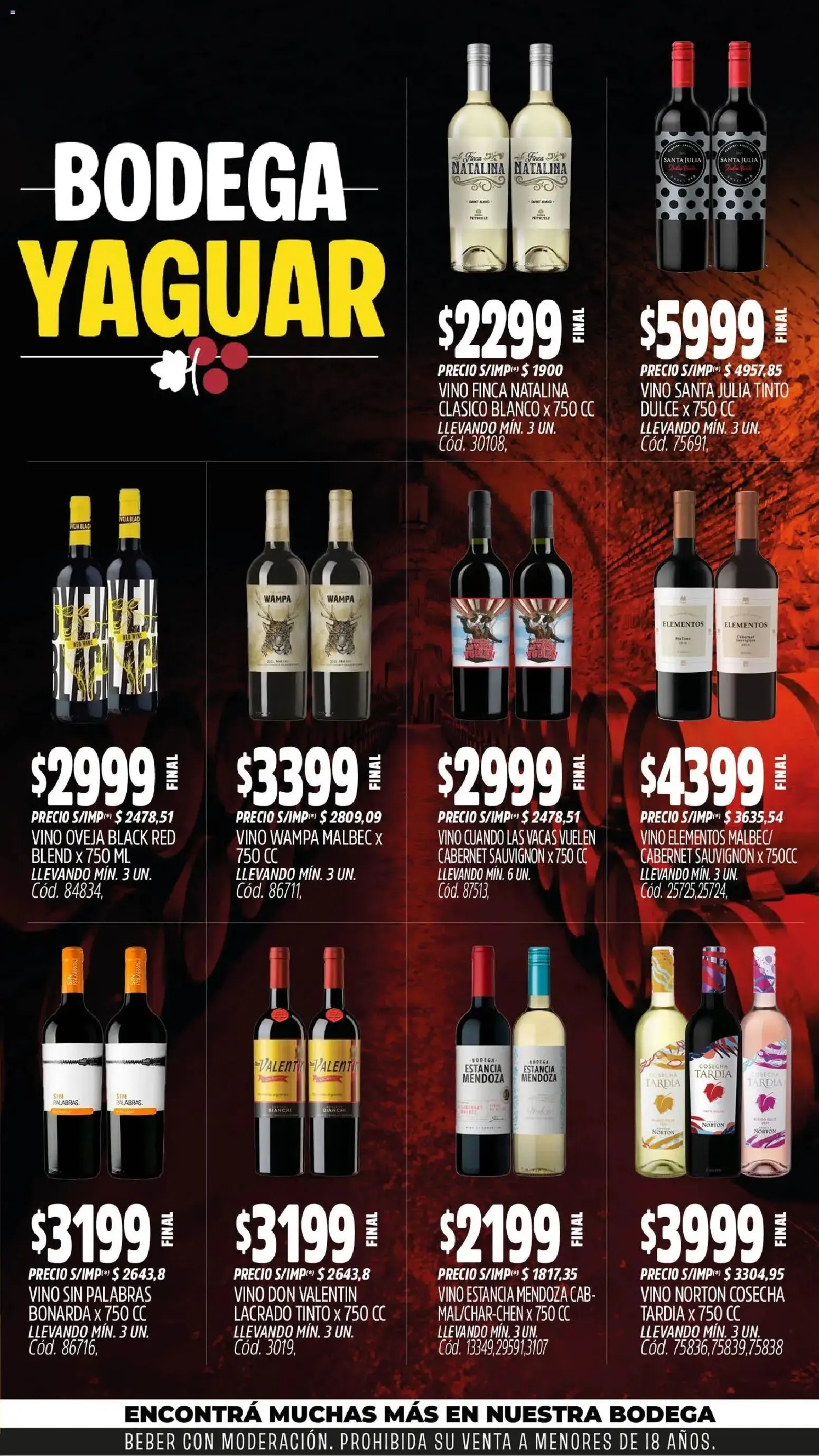 Ofertas de MAYORISTA YAGUAR MES DEL ALMACENERO 31 de agosto al 6 de septiembre 2026 - Página 6 del catálogo