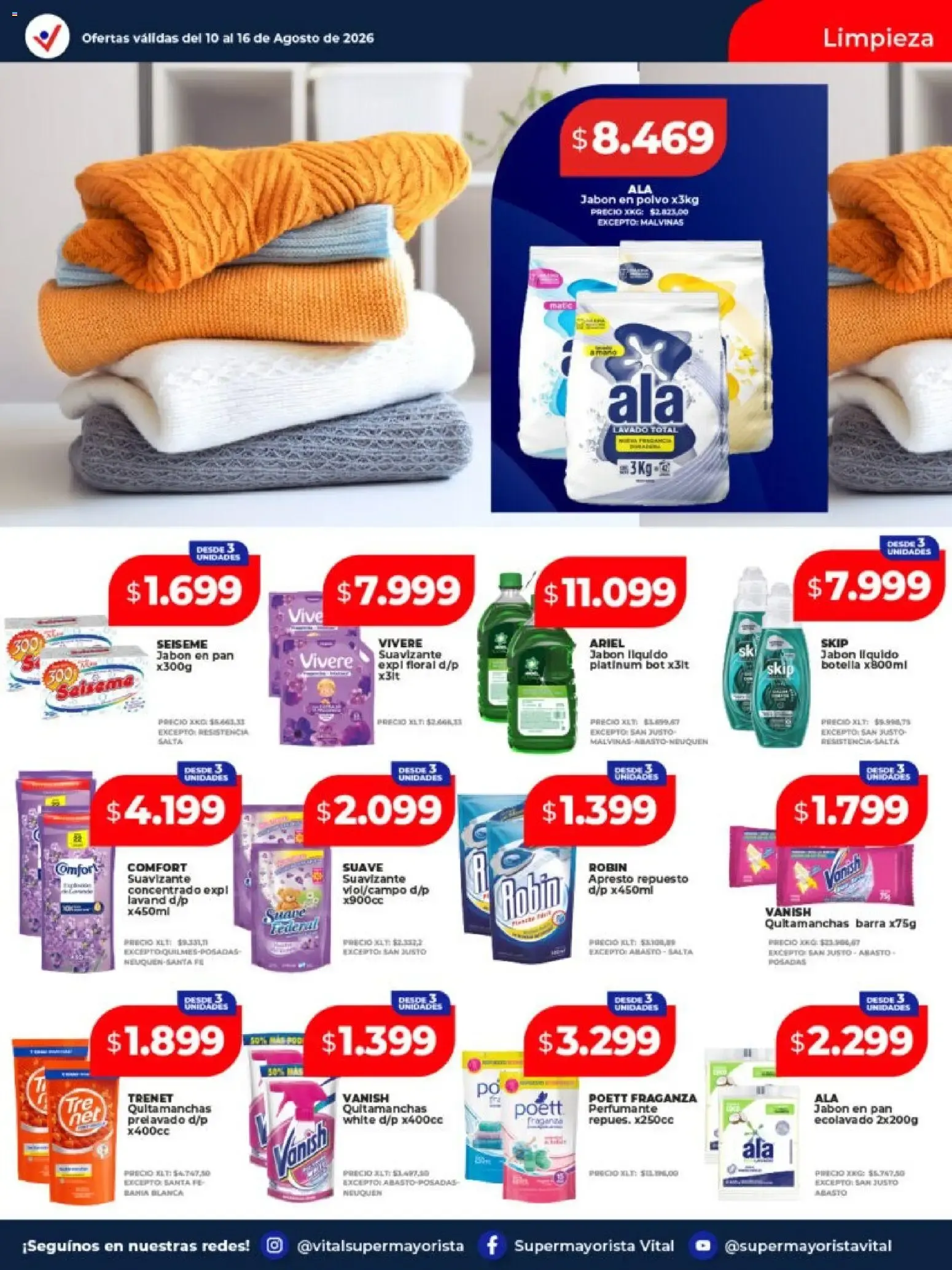 Ofertas de Vital Supermayorista - Ofertas 10 de agosto al 16 de agosto 2026 - Página 10 del catálogo