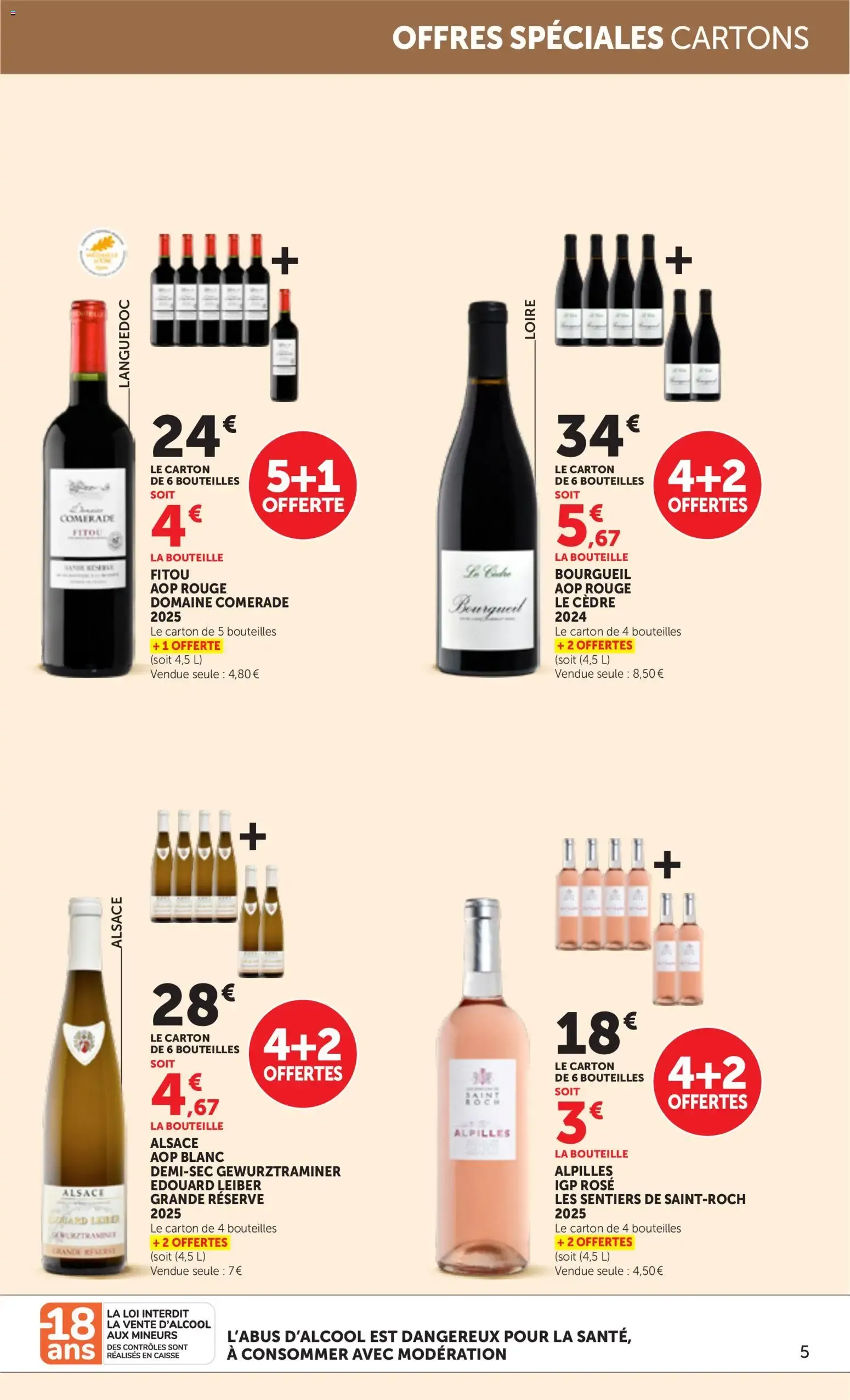 bi1 Foire aux vins supermarché à partir du 22/09/2026 - promo en ligne du 22 septembre au 4 octobre 2026 - Catalogue page 5