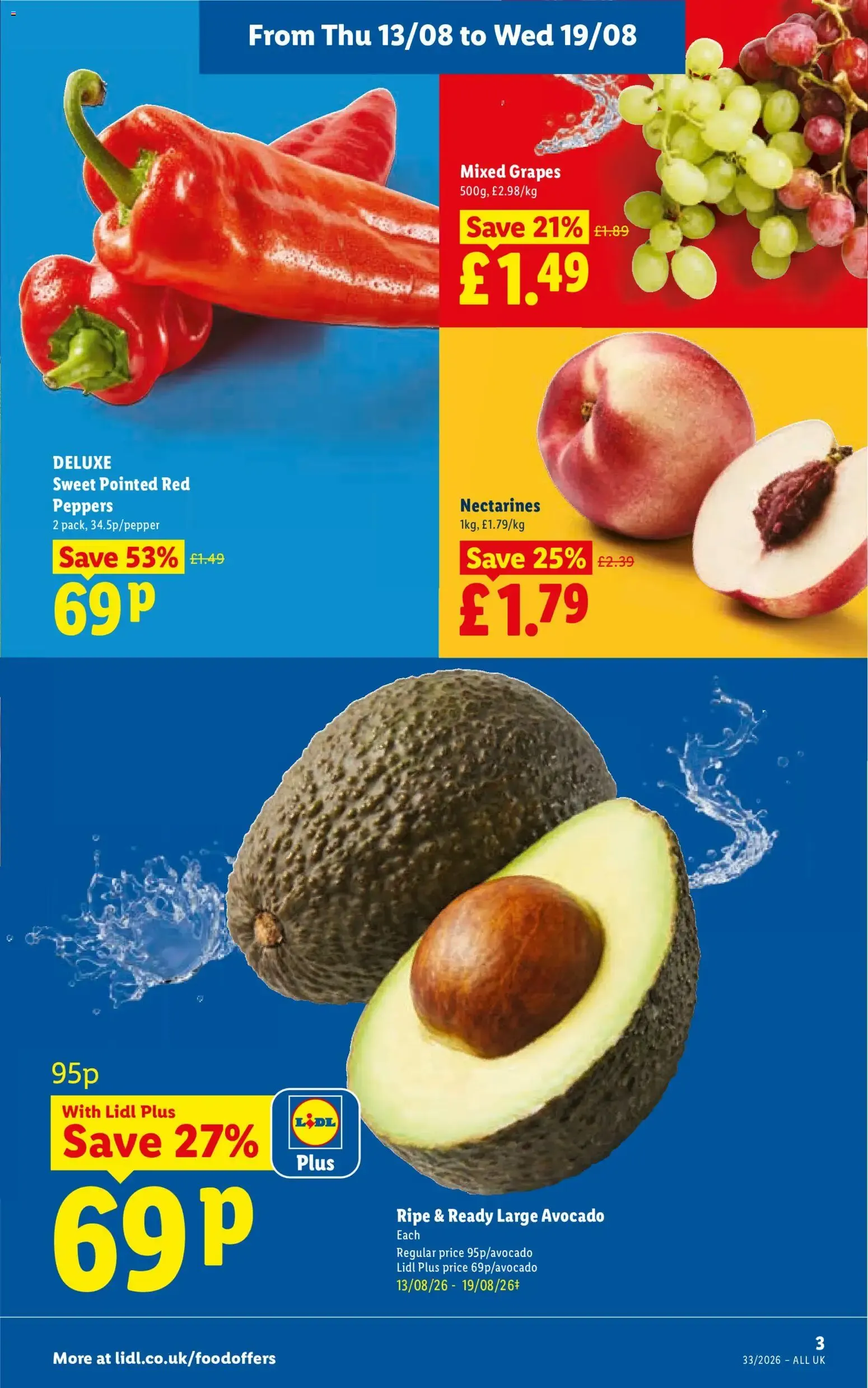 Lidl - Lidl Weekly (13/08/2026 - 19/08/2026) - Offers Online from 13 August to 19 August 2026 - Catalogue Page 3
