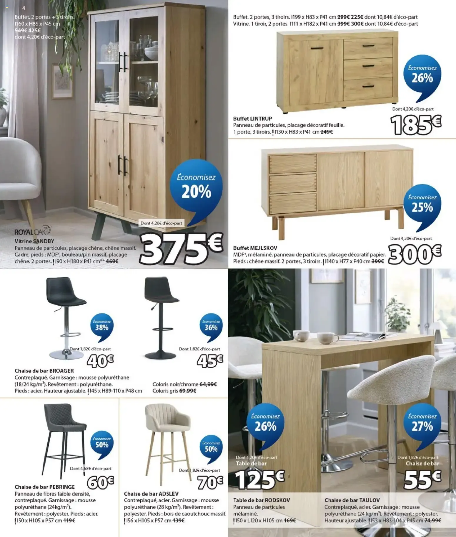 Jysk catalogue à partir du 22/07/2026 - promo en ligne du 22 juillet au 31 août 2026 - Catalogue page 4
