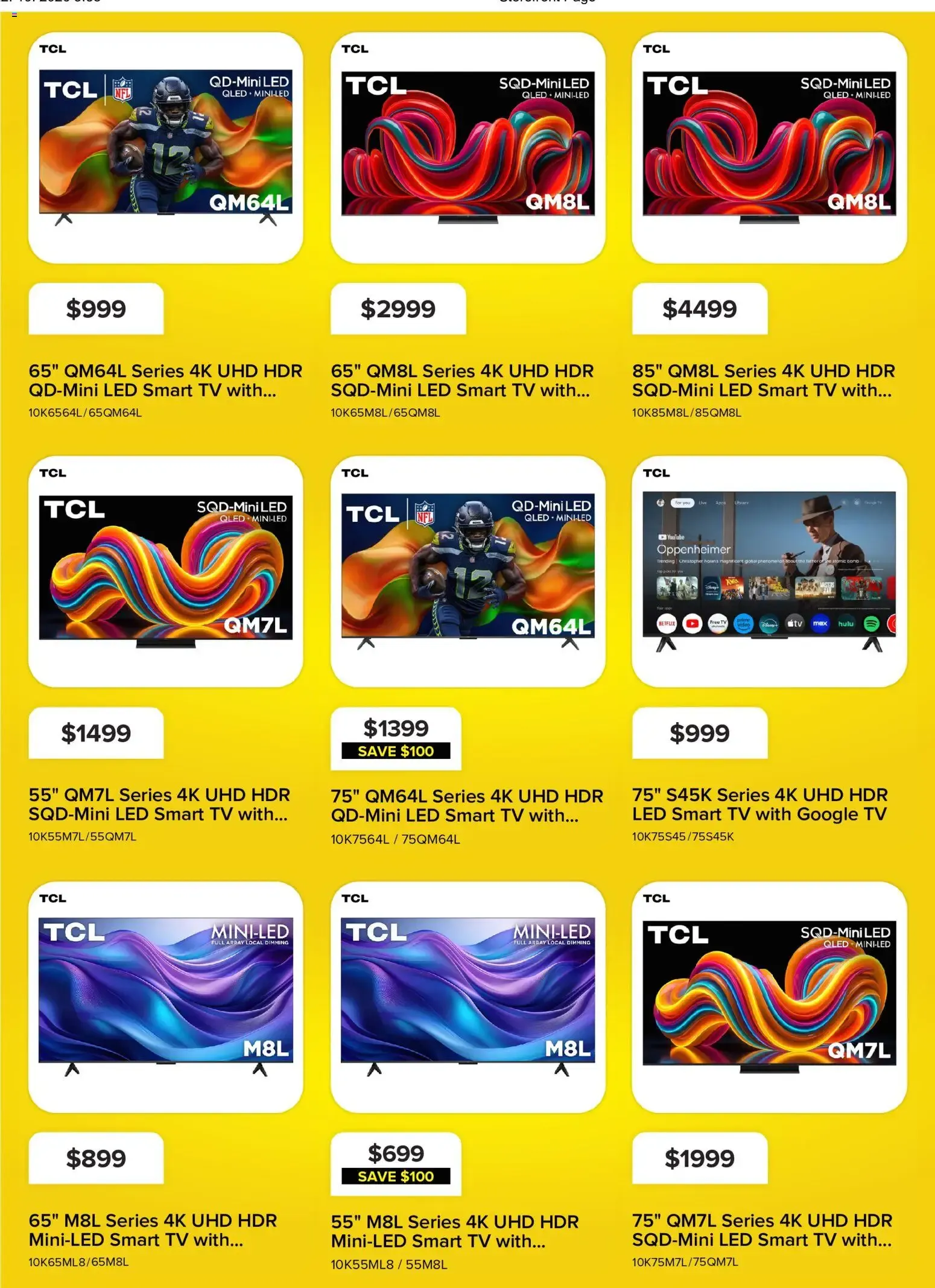 Leon's: Samsung TV Offers / Best Brands For Less from October 22 to October 28 2026 - flyer page 10