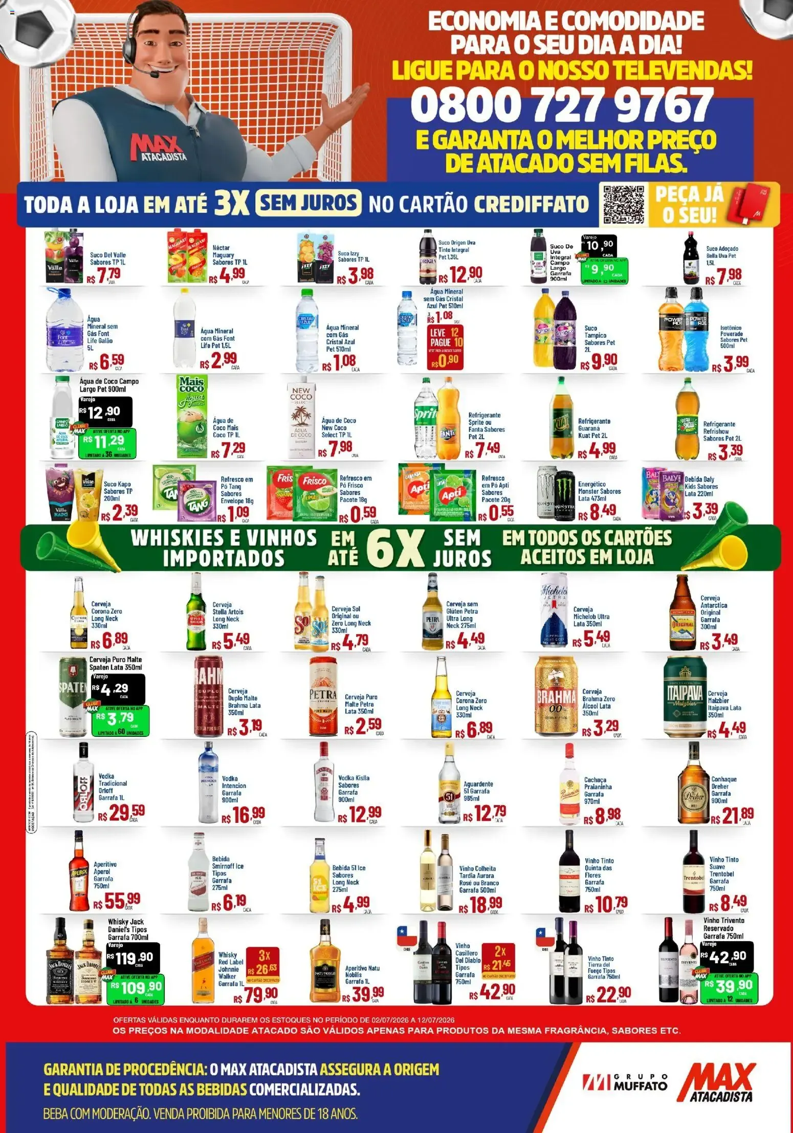 Encarte de Max Atacadista - Ofertas da semana de 02/07/2026 | Promoções Online 2 de julho até 12 de julho 2026 - Pagina 4