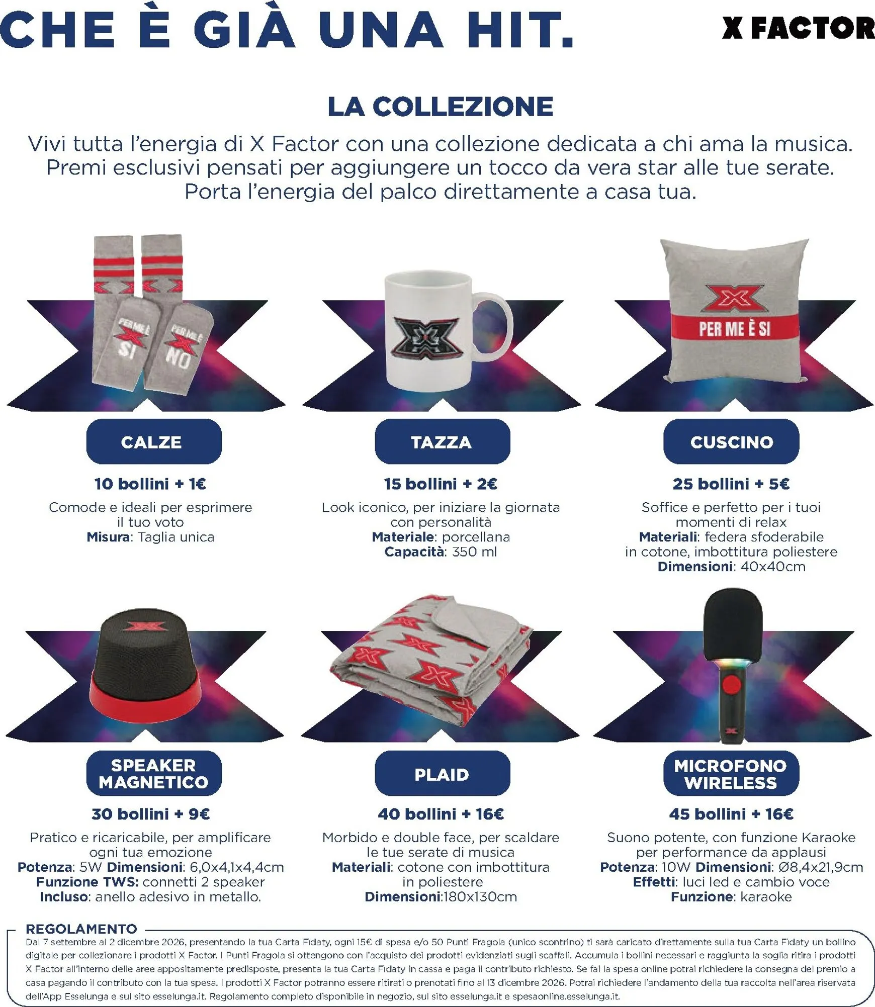 La collezione che è già una hit. Scopri i premi XFactor da 7 settembre a 2 dicembre di 2026 - Pagina del volantino 3