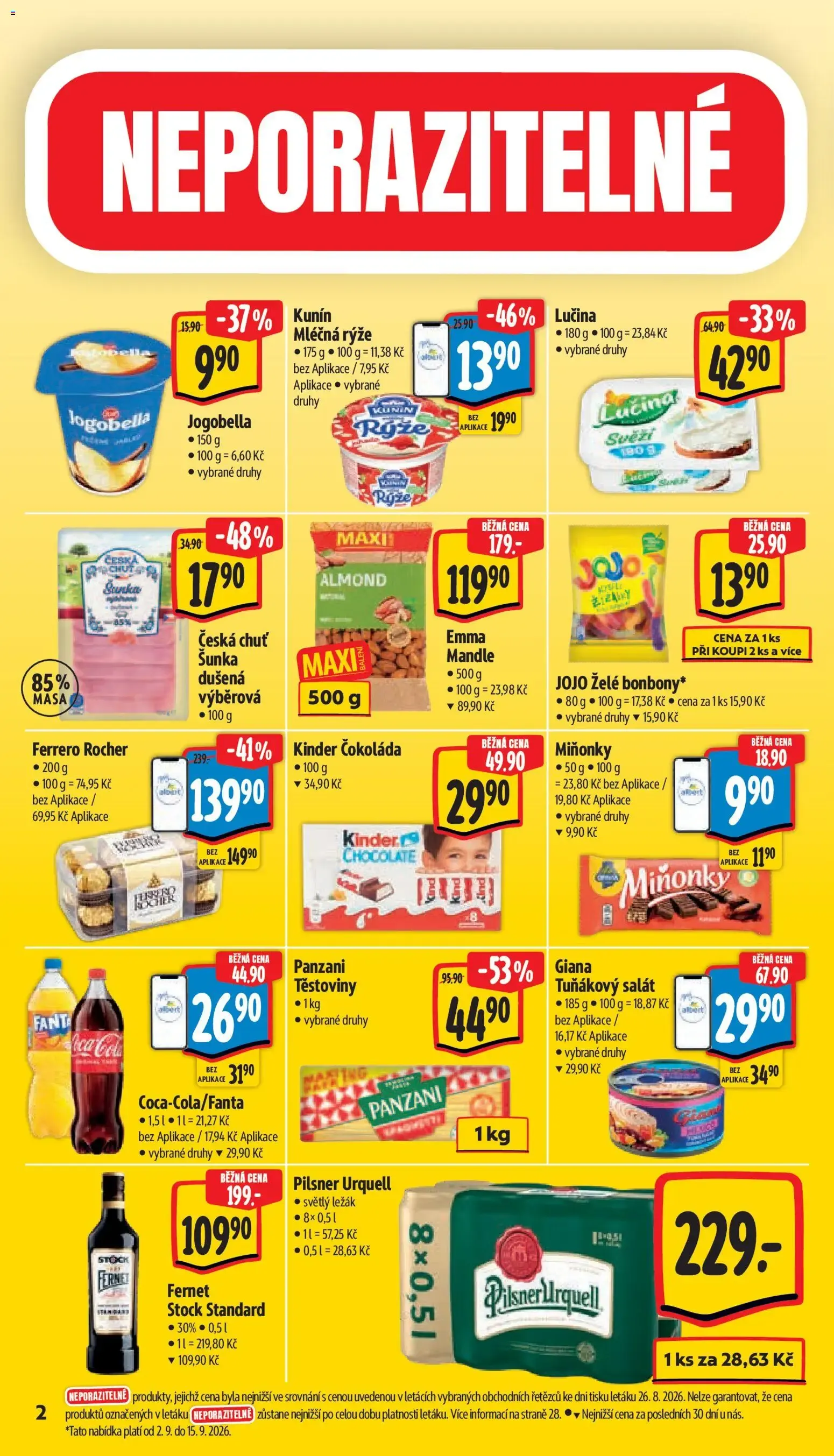 Albert leták - Hypermarket od 02.09.2026 - Akční leták - 2. září 8. září 2026 - Page 6