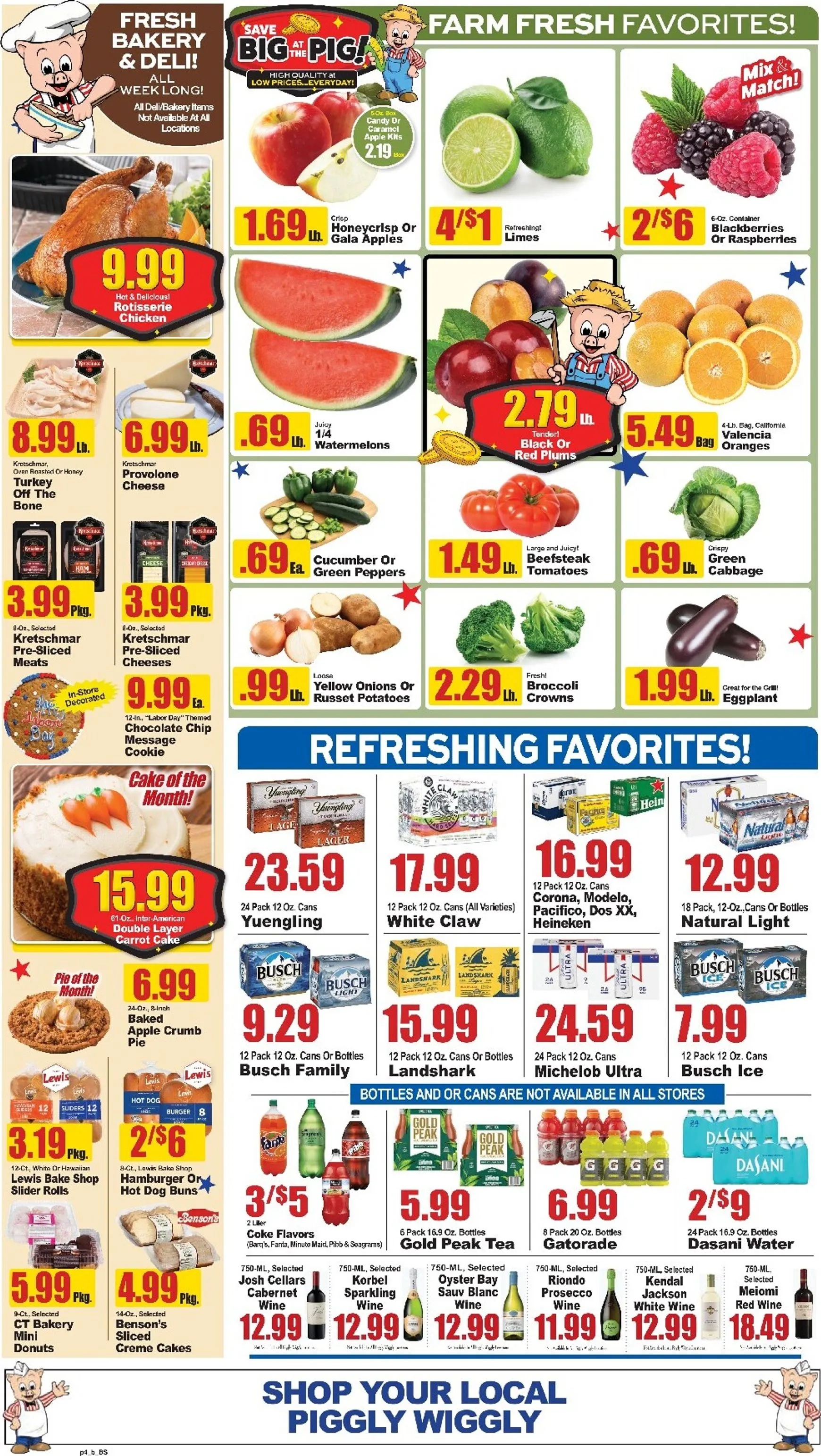 Weekly ad Save Big at the Pig! - Piggly Wiggly Weekly Ad from September 2 to September 8 2026 - Page 6