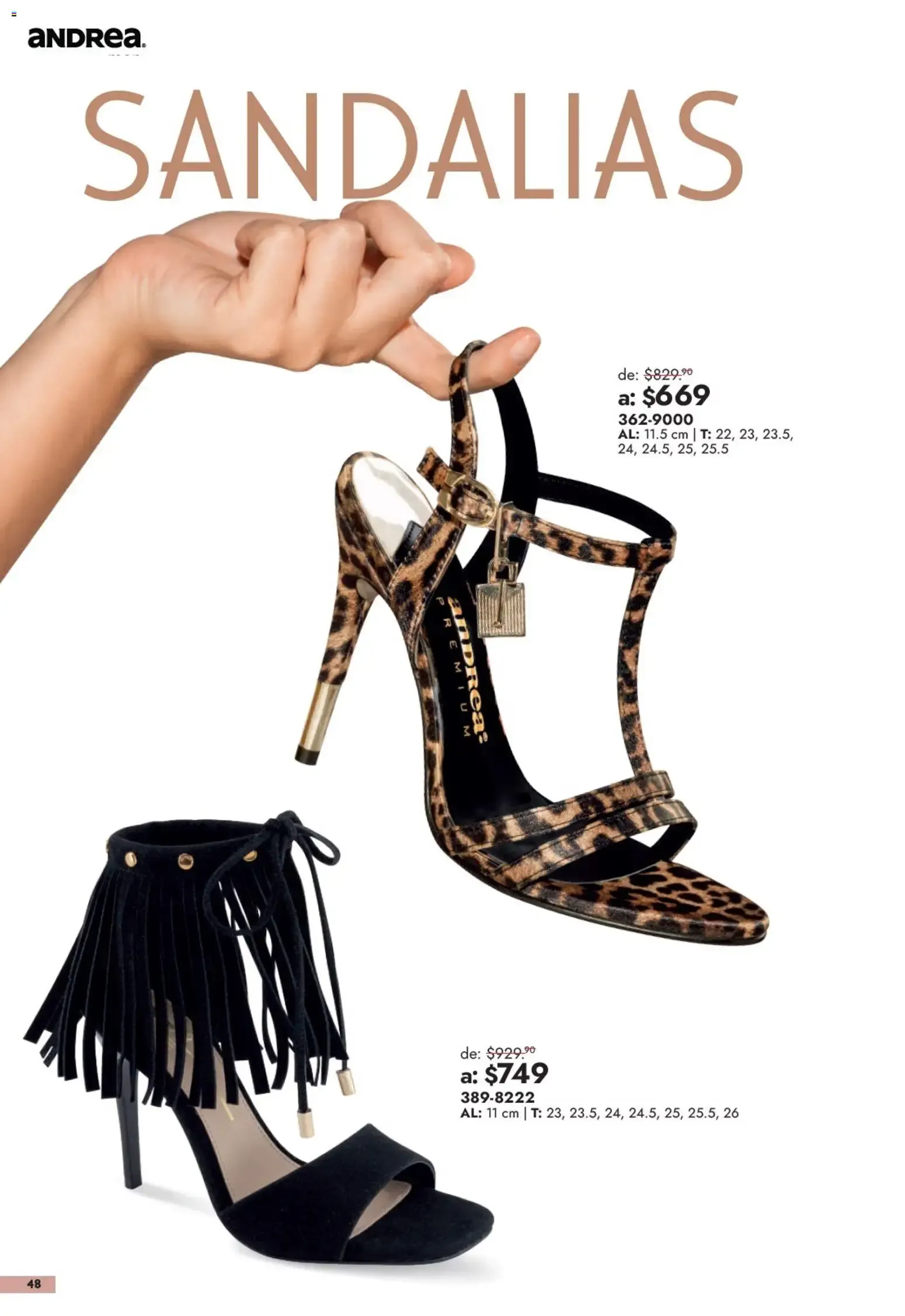Catálogo de Andrea + Outlet Segundas Rebajas 13 de septiembre al 3 de octubre 2026 - Pagina 48