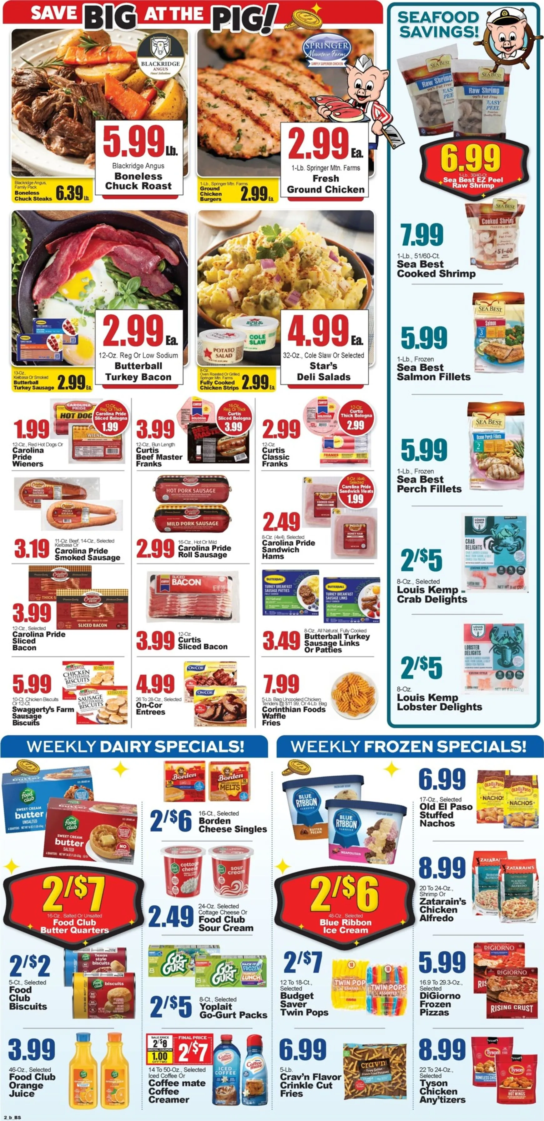 Weekly ad Current Piggly Wiggly leaflet valid from Wednesday 07/29/2026 to Tuesday 08/04/2026 from July 29 to August 4 2026 - Page 2