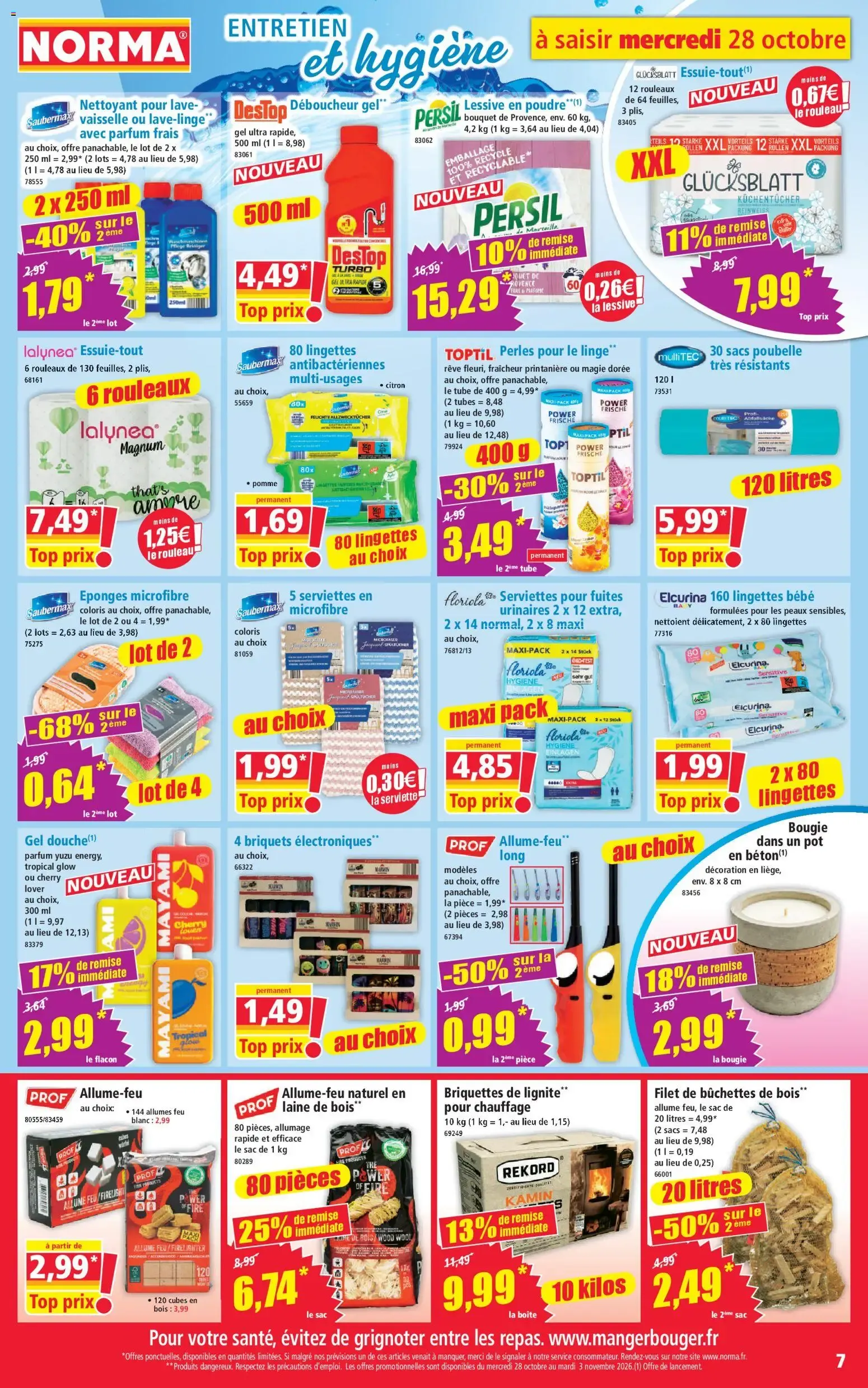 Norma catalogue à partir du 28/10/2026 - promo en ligne du 28 octobre au 3 novembre 2026 - Catalogue page 7