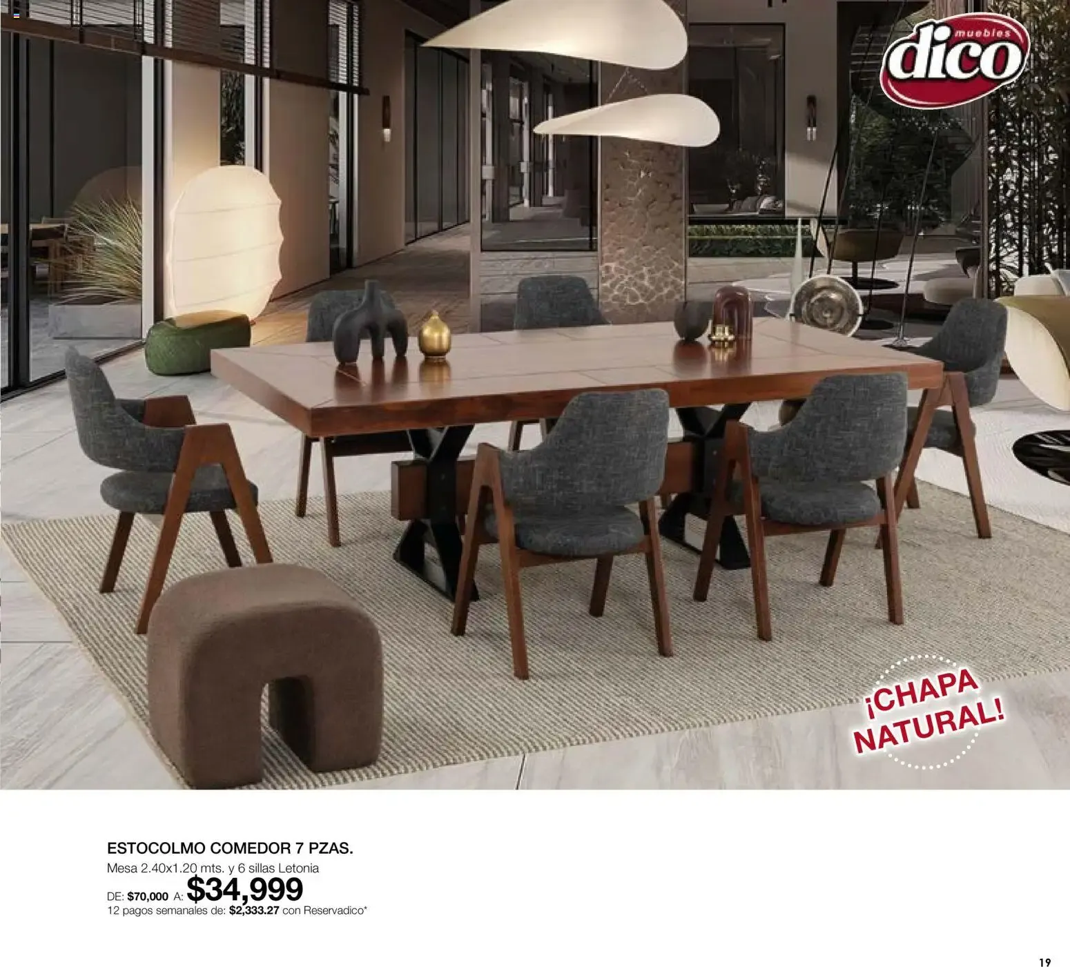 Catálogo de Dico Muebles - Medio Año Medio Precio 1 de agosto al 31 de agosto 2026 - Pagina 19