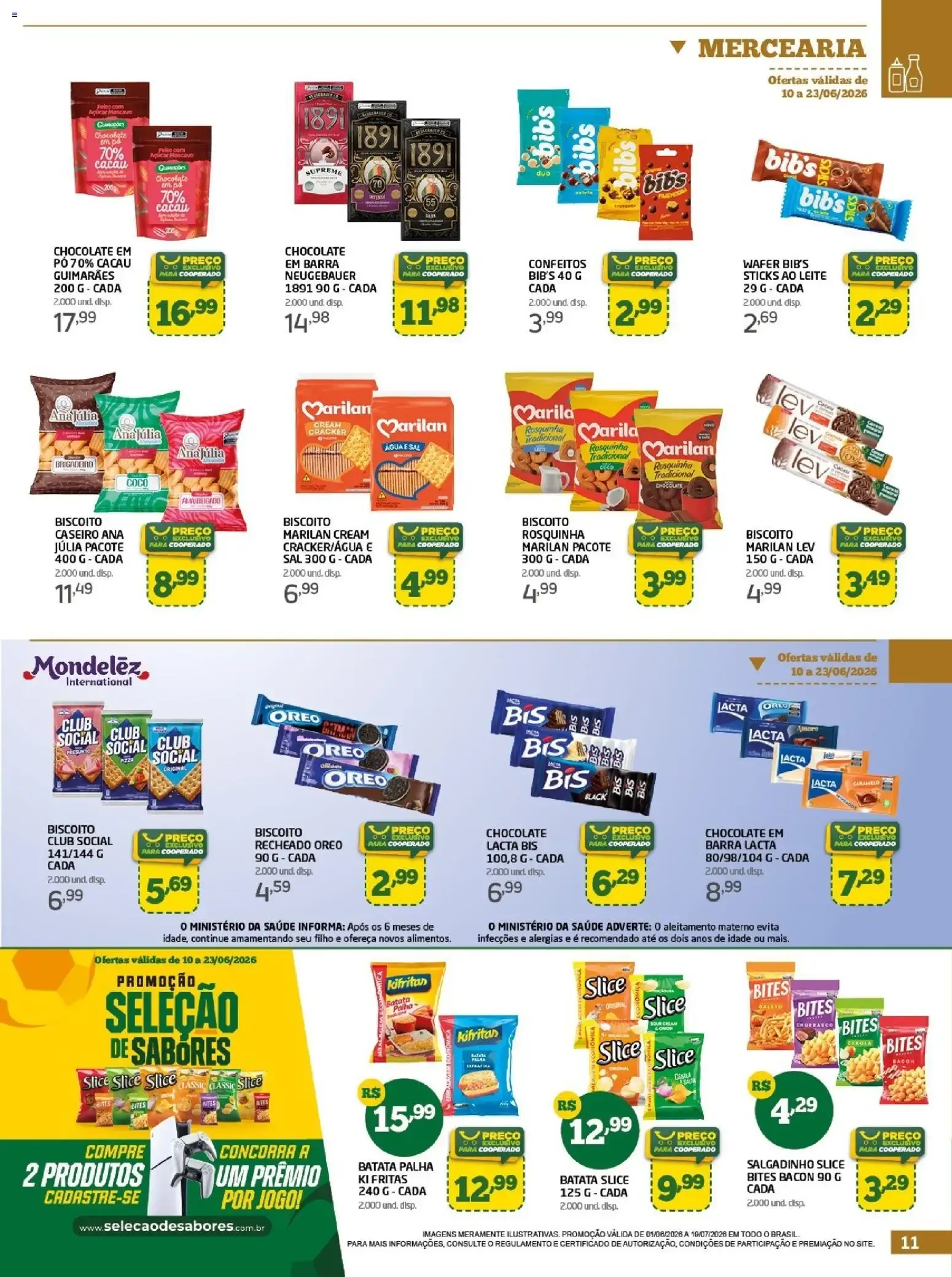 Encarte de Cooper Super Escalação de Ofertas 10 de junho até 23 de junho 2026 - Pagina 11