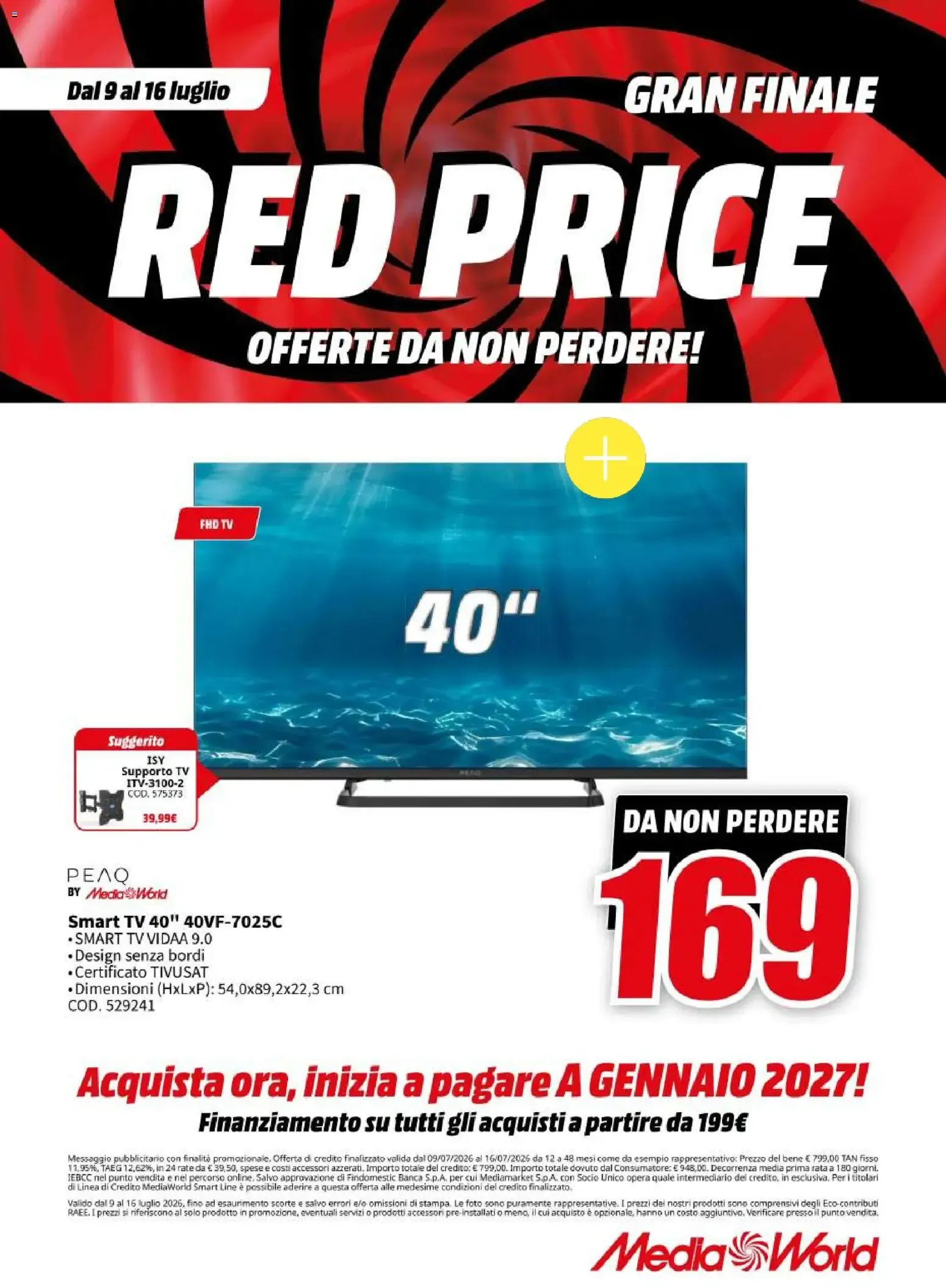 GRAN FINALE RED PRICE - OFFERTE DA NON PERDERE! da 9 luglio a 16 luglio di 2026 - Pagina del volantino 8