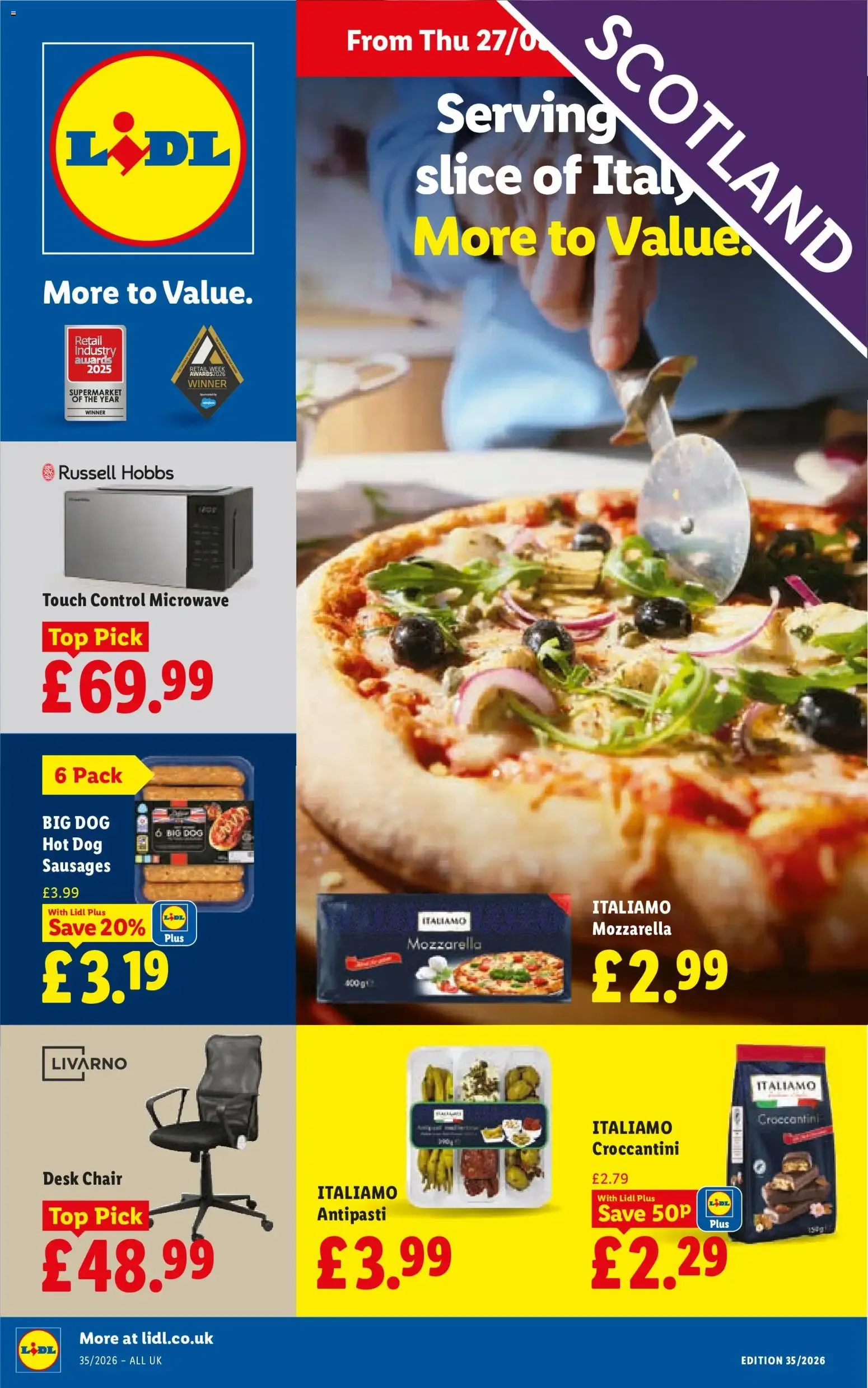 Weekly offers Scotland (27/08/2026 - 02/09/2026) - Offers Online from 27 August to 2 September 2026 - Catalogue Page 1