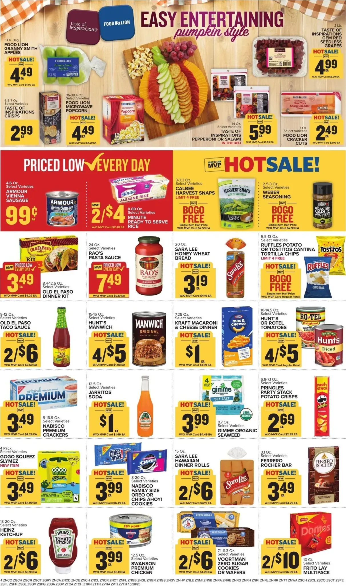 Weekly ad Current Food Lion leaflet valid from Wednesday 10/28/2026 to Tuesday 11/03/2026 from October 28 to November 3 2026 - Page 8