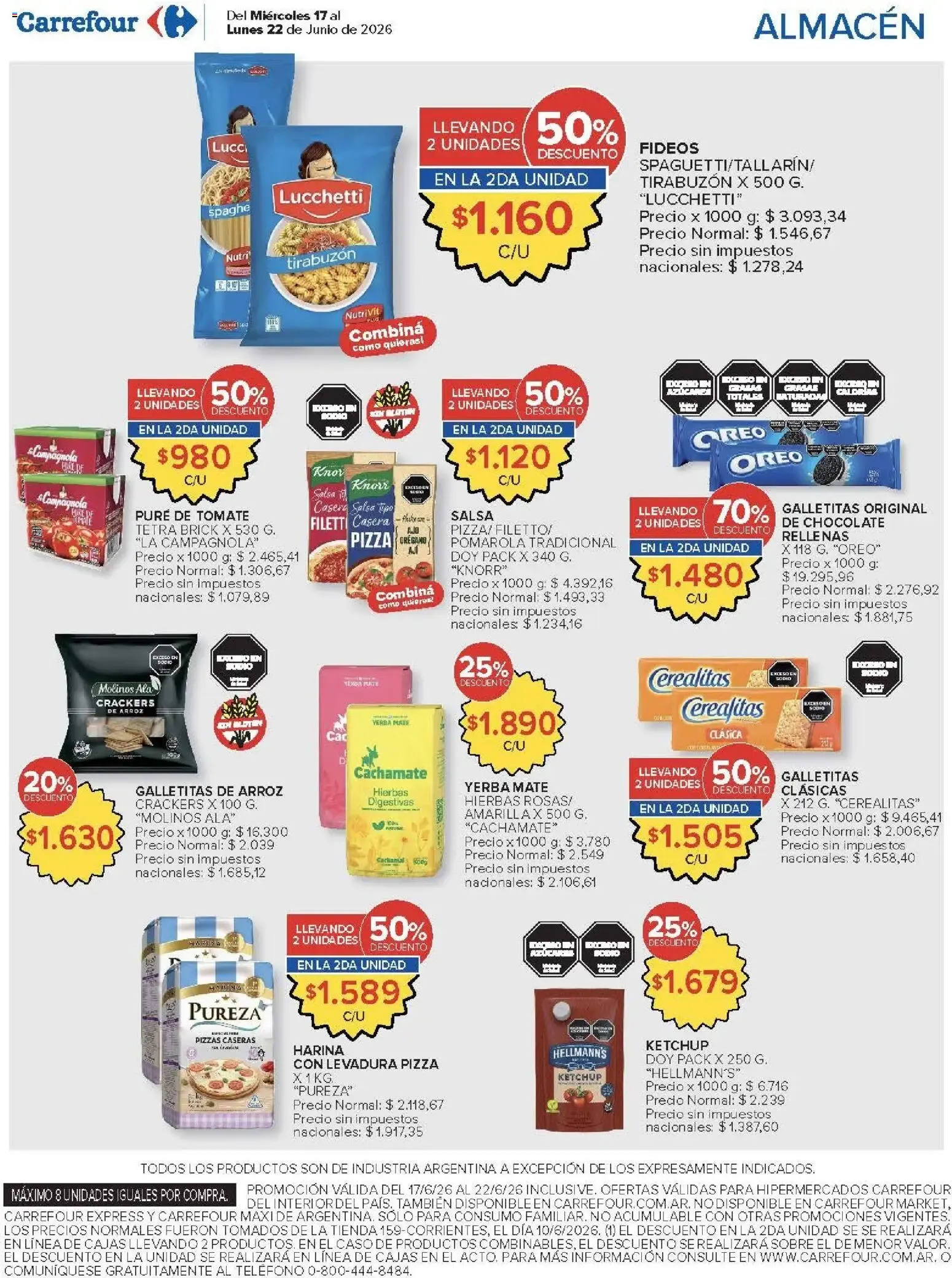Ofertas de Carrefour - Carrefour Hiper || del 17/06/2026 - 23/06/2026 || Promociones 17 de junio al 22 de junio 2026 - Página 9 del catálogo