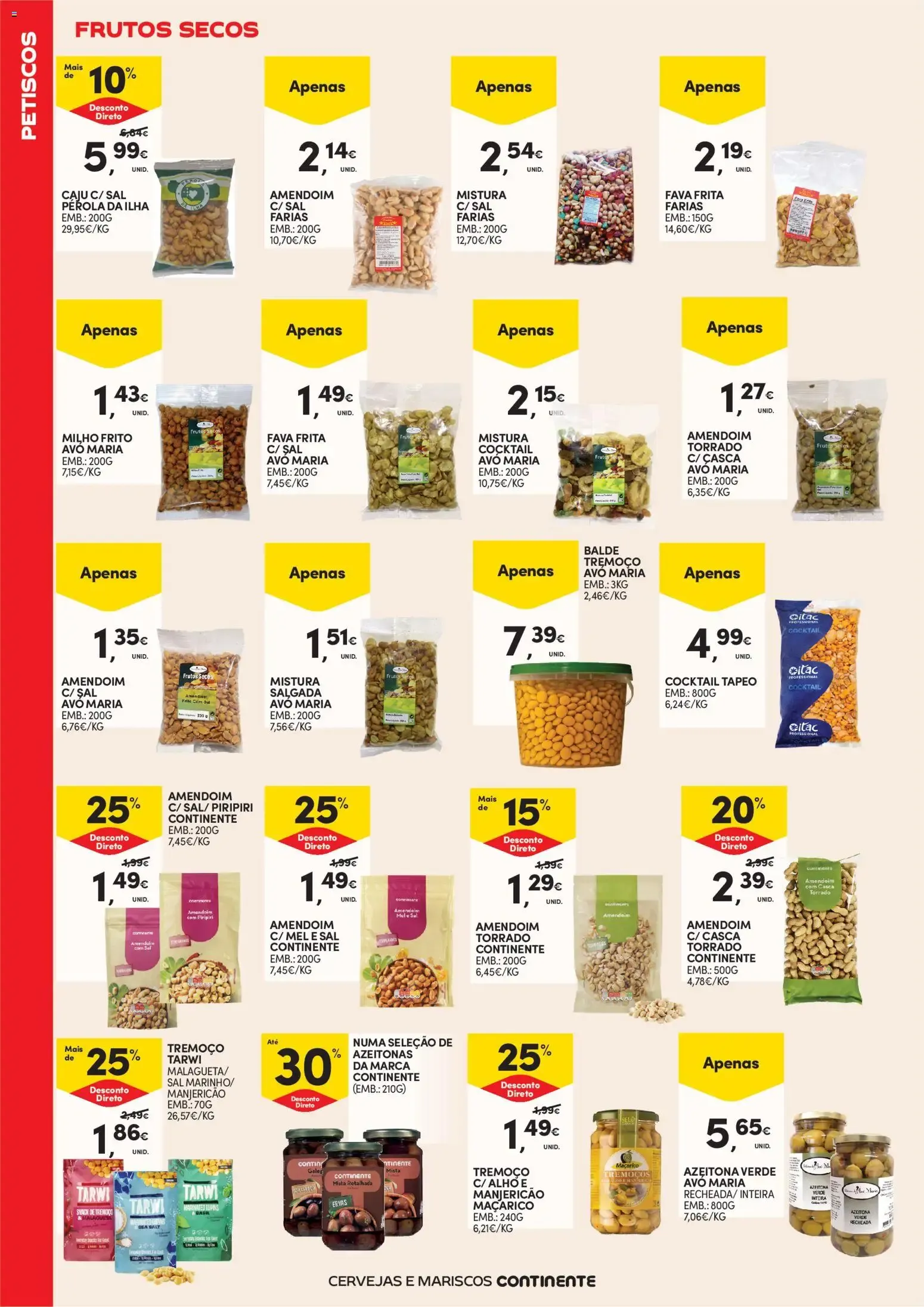 Folheto Continente - Açores Cervejas, Vinhos e Mariscos » de 09/06/2026 - 22/06/2026 de 9 de junho até 22 de junho 2026 - Pagina 16