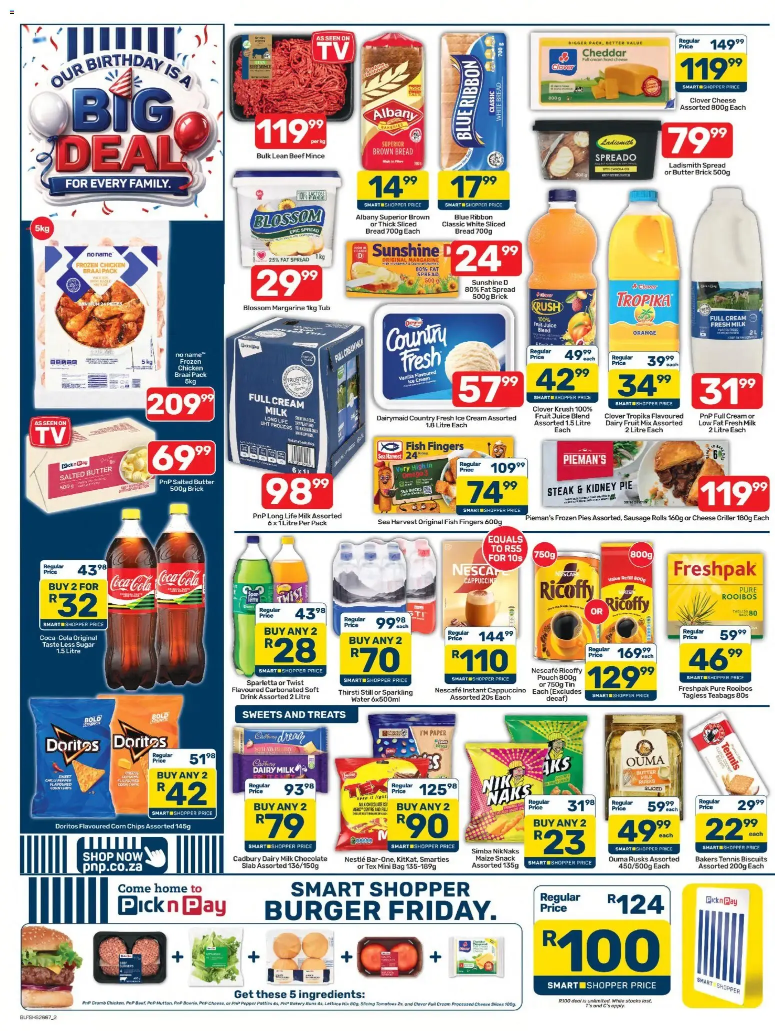 Pick n Pay Free State - Birthday Specials (07/07/2026 - 23/07/2026) Online from 7 July to 23 July 2026 - Catalogue Page 2