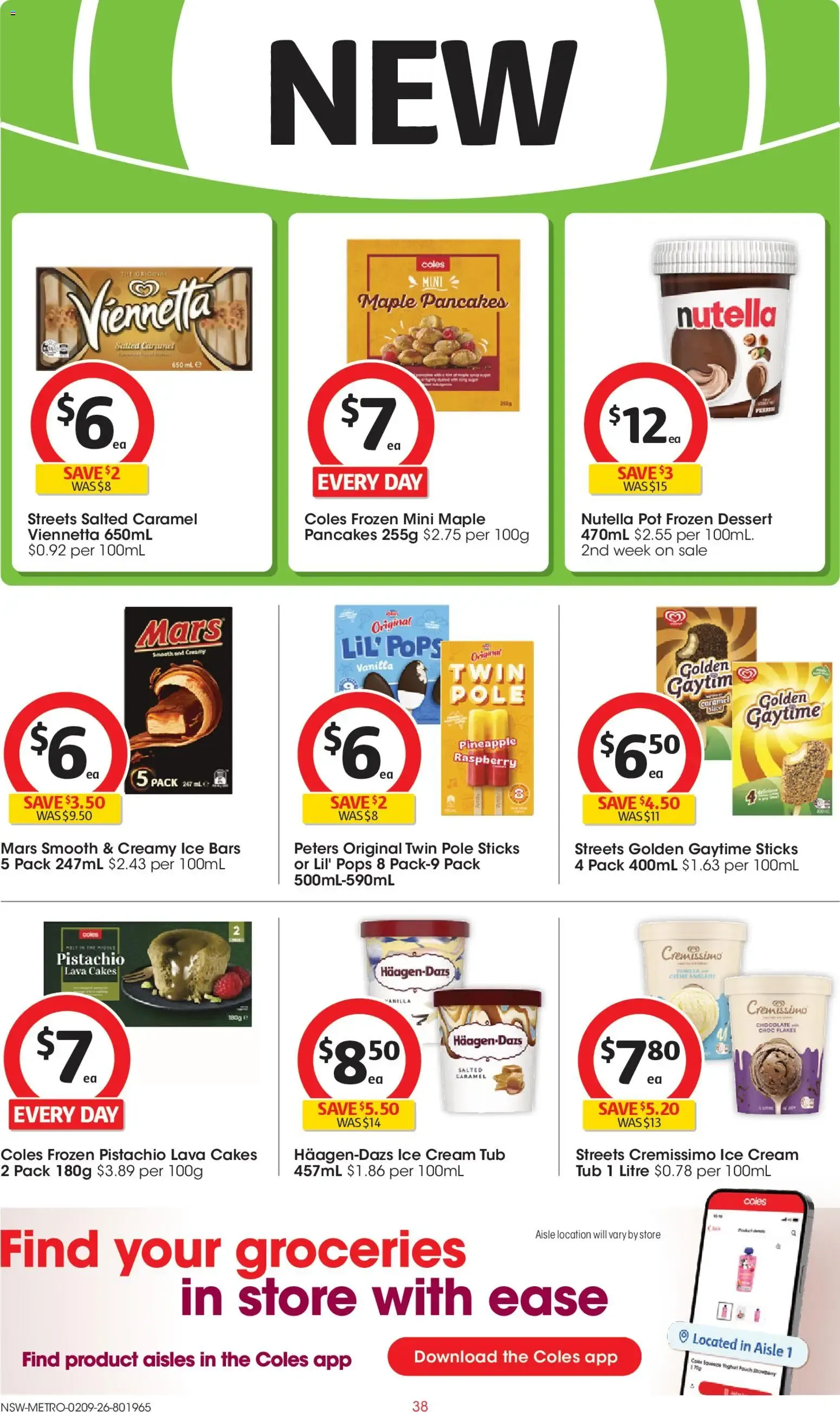 Coles: Celebrate Dad - Father's Day Catalogue - Catalogue valid from 2 September to 8 September 2026 - page 38