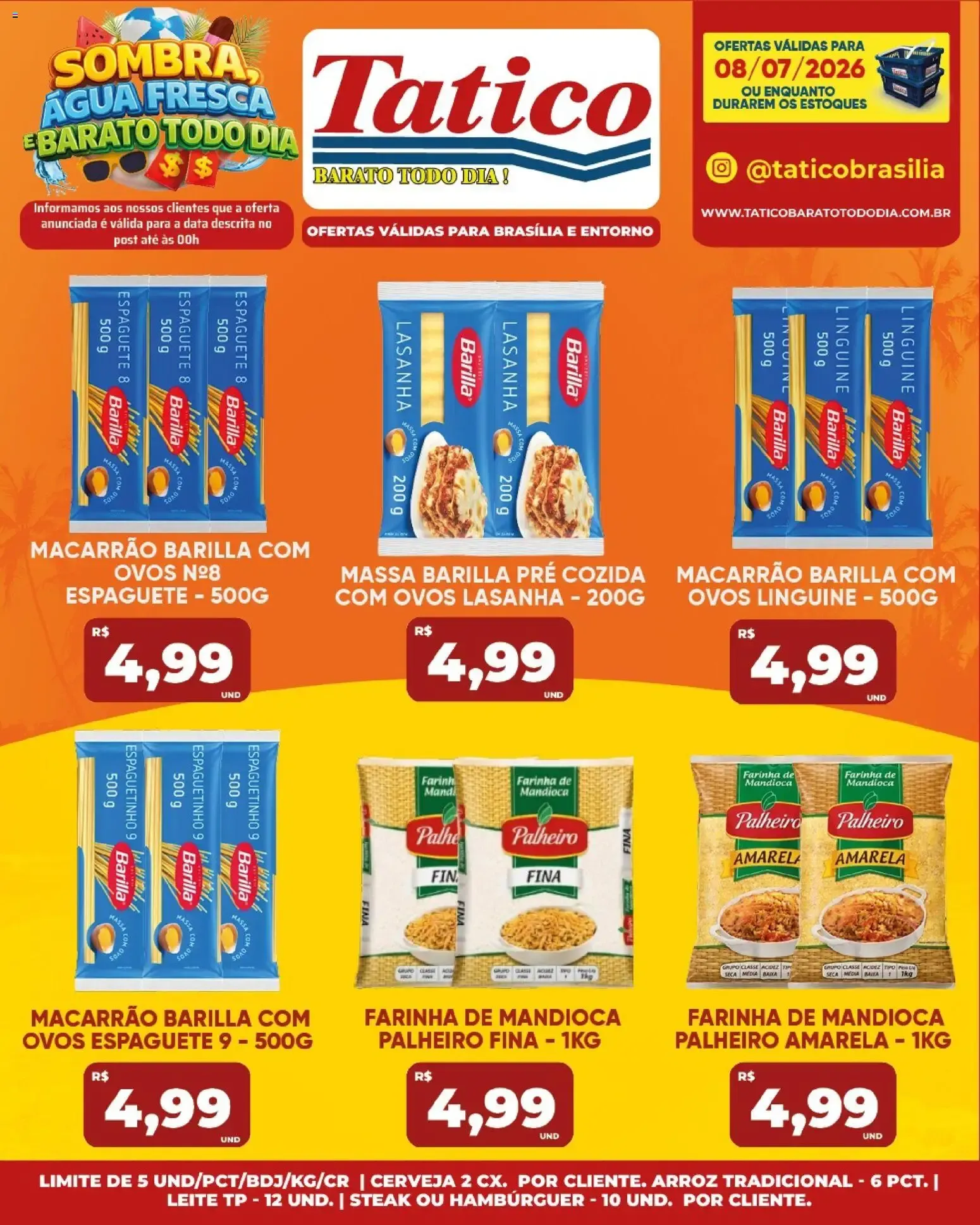 Encarte de Tatico ofertas do Dia de 09/07/2026 | Promoções Online 9 de julho até 9 de julho 2026 - Pagina 48