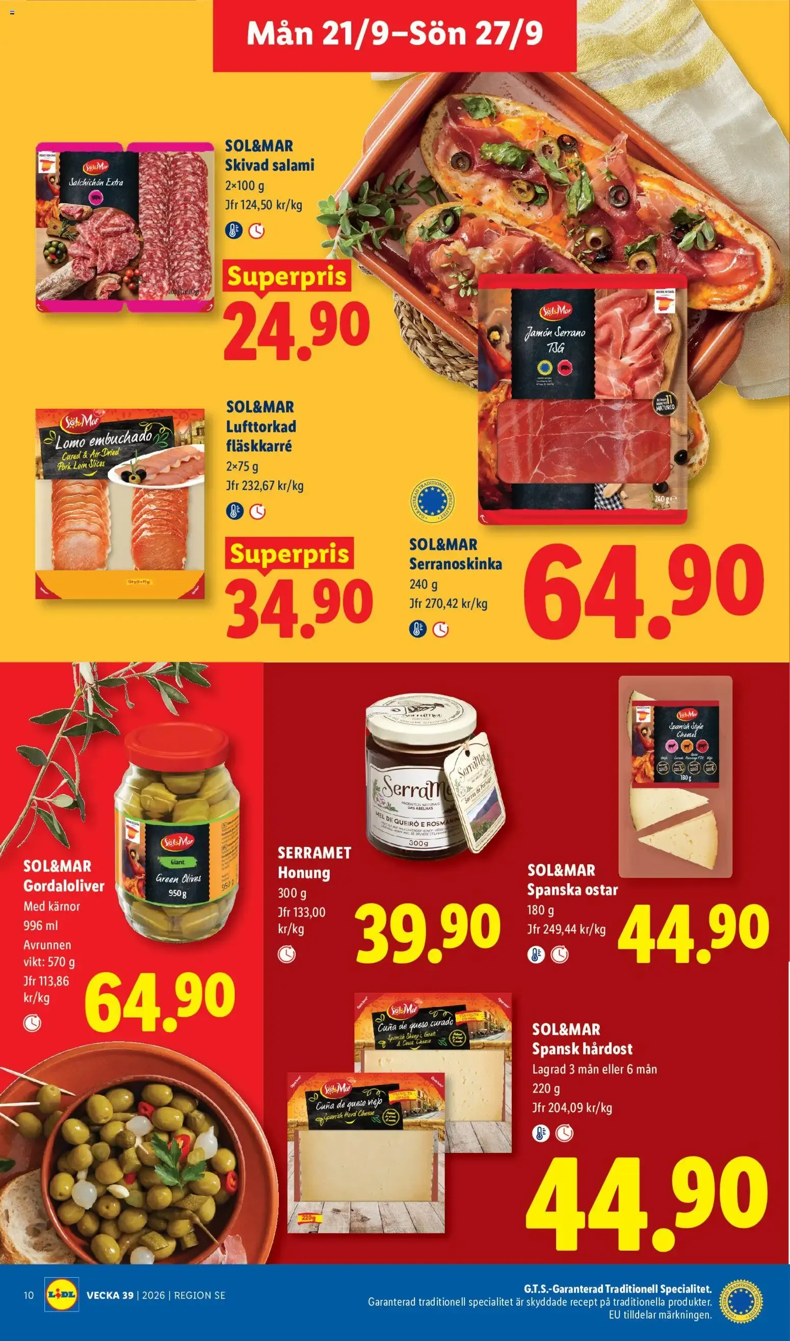 Lidl erbjudanden från 21/09/2026 - 27/09/2026 > Reklamblad nuvarande rabatter från 21 september till 27 september 2026 - Reklamblad sidor 11