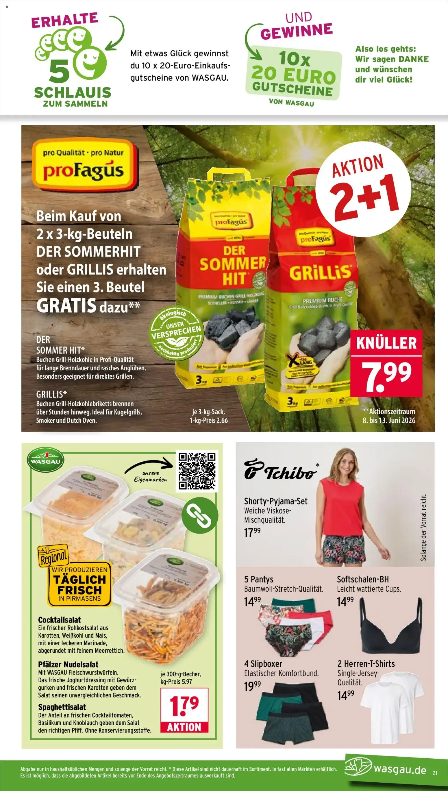 Wasgau Prospekt vom 08.06.2026 – Angebote online von 8. Juni bis 13. Juni 2026 - Prospekt seite 20