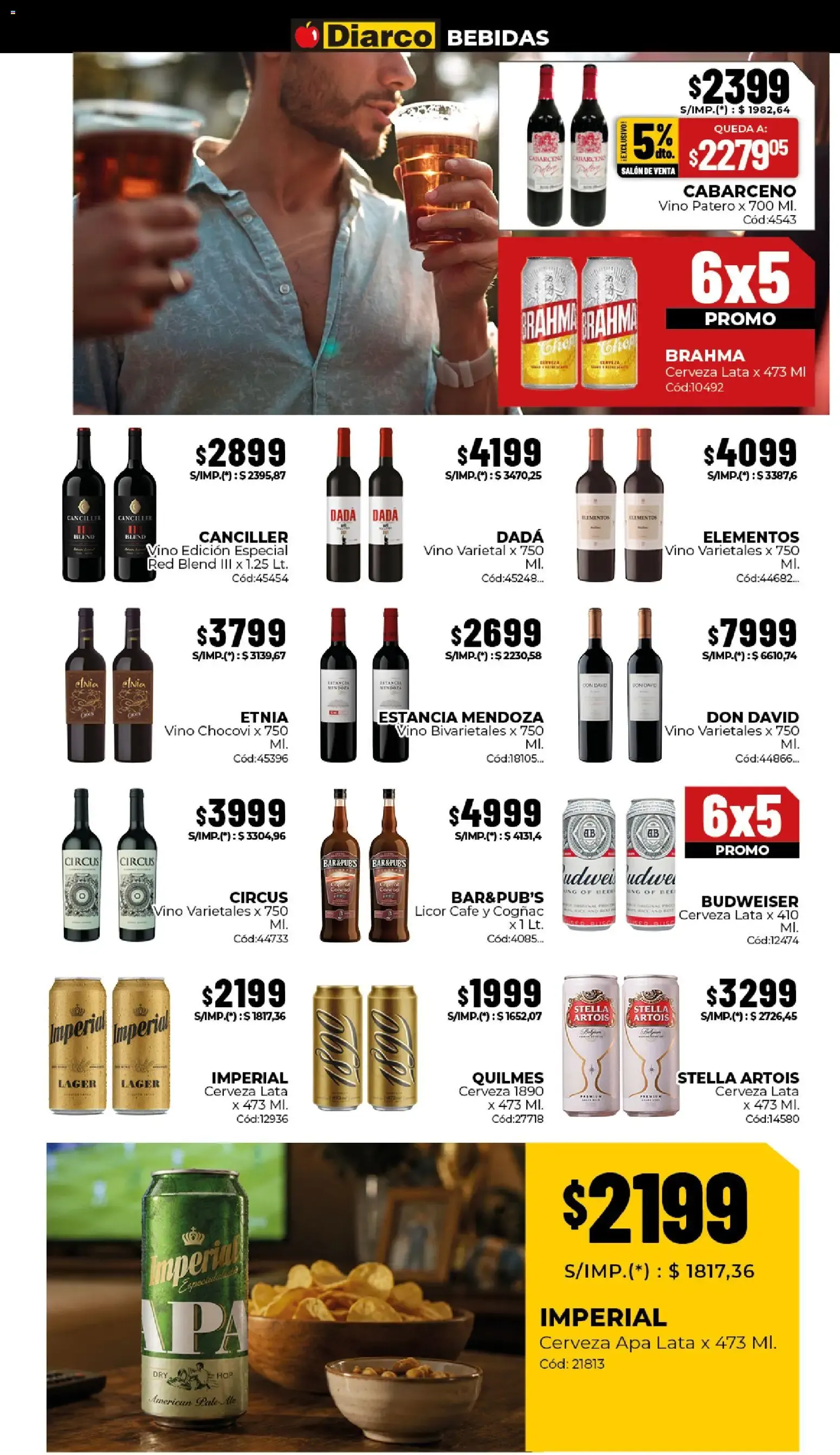 Ofertas de Diarco: ¡TODOS PUEDEN COMPRAR POR UNIDAD O CANTIDAD! 29 de junio al 3 de julio 2026 - Página 8 del catálogo